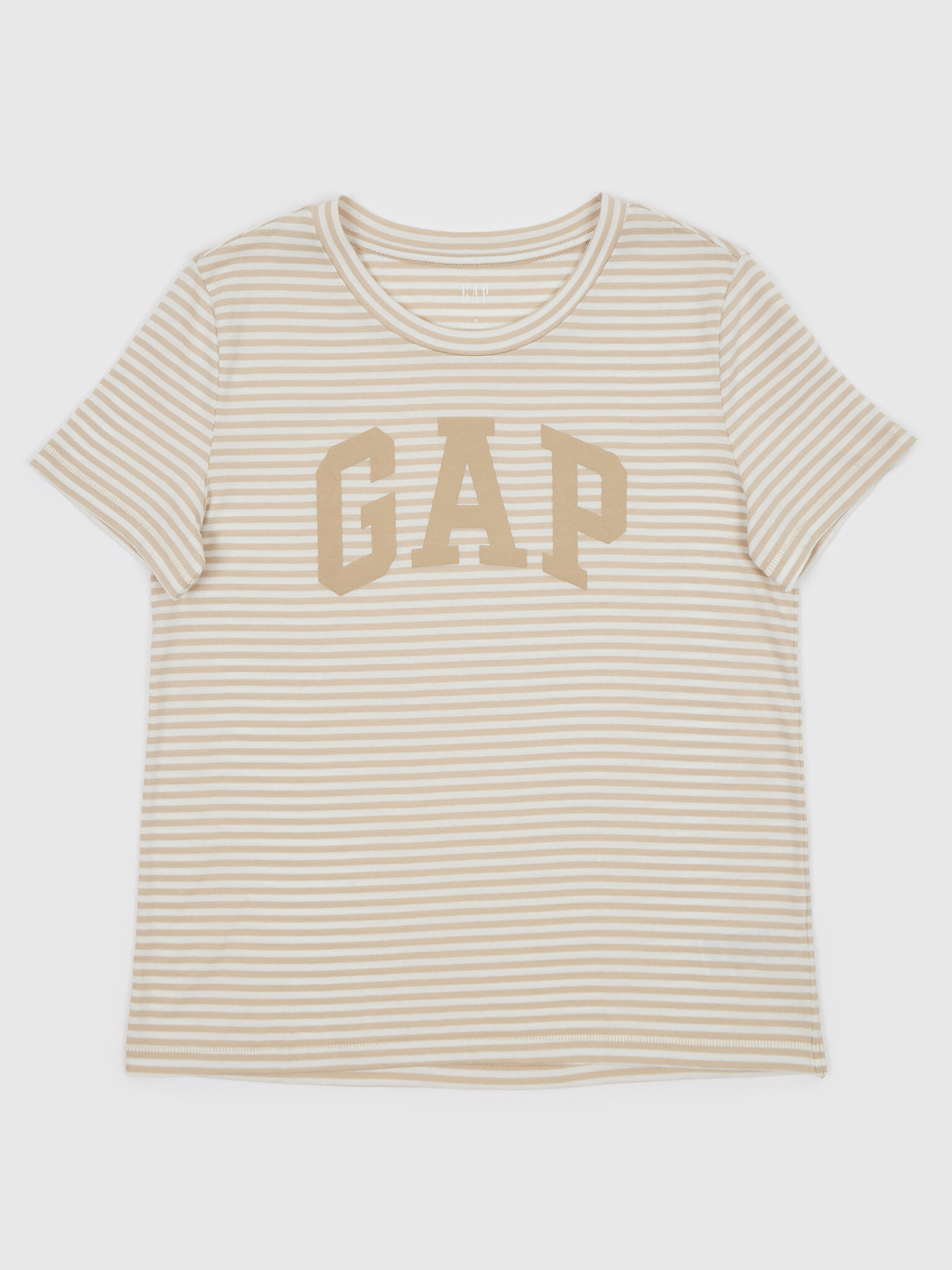 GAP T-shirt Beige - Pepit.gr