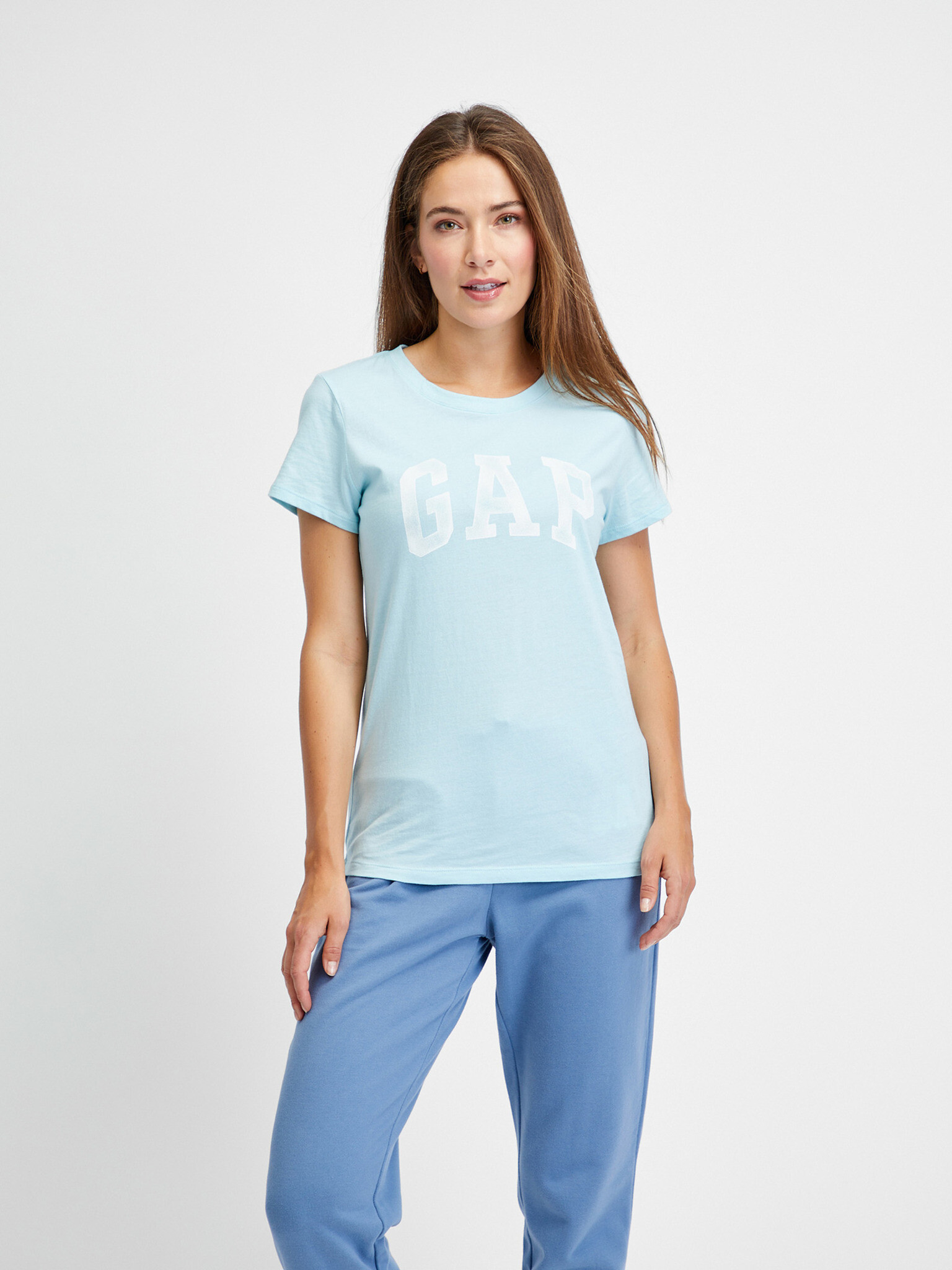 GAP T-shirt Blue - Pepit.gr