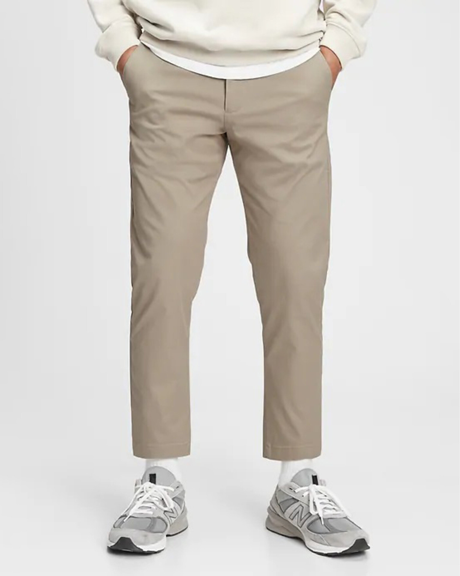 GAP Chino Trousers Beige - Pepit.gr