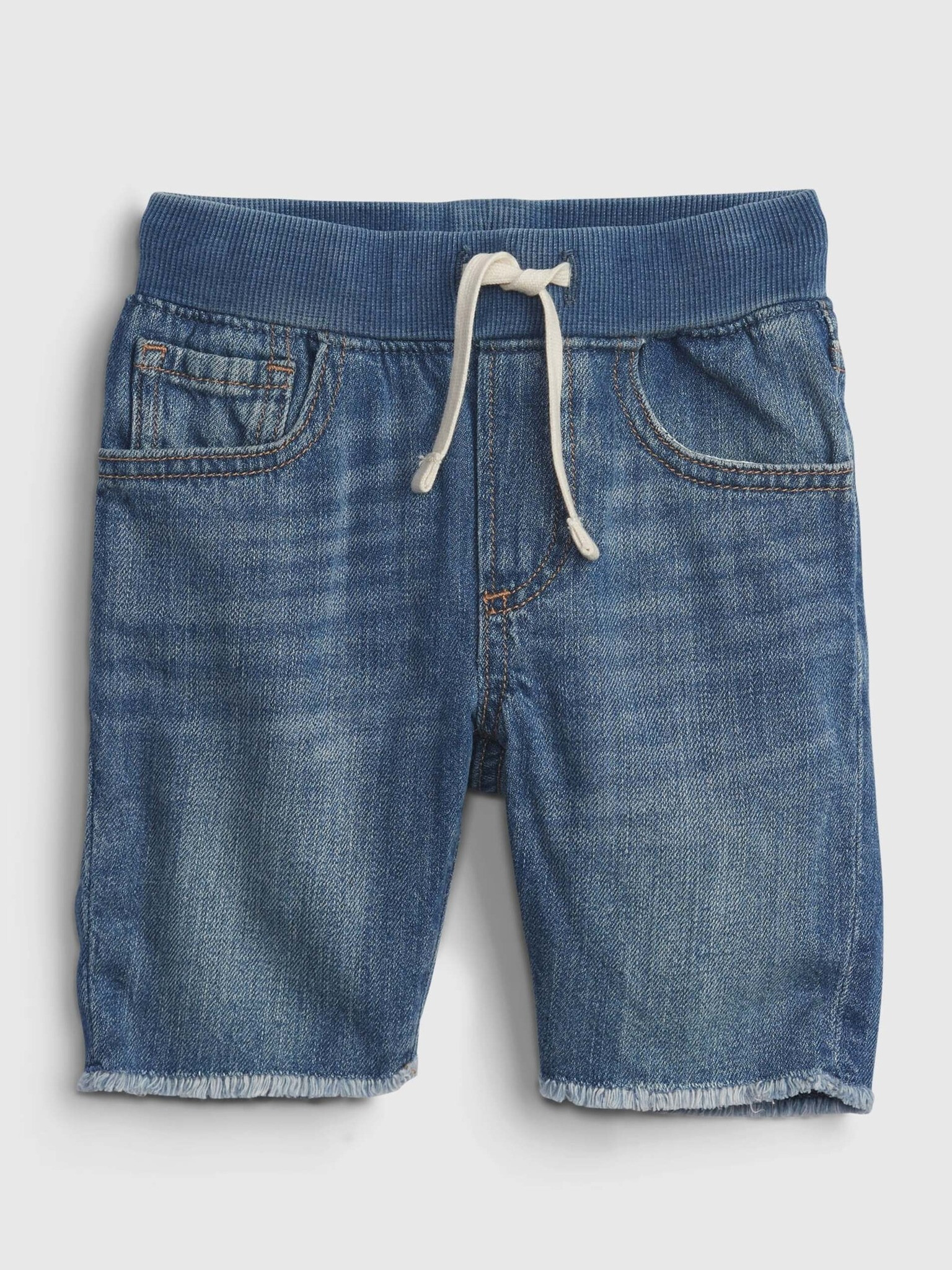 GAP Washwell Kids Shorts Blue - Pepit.gr