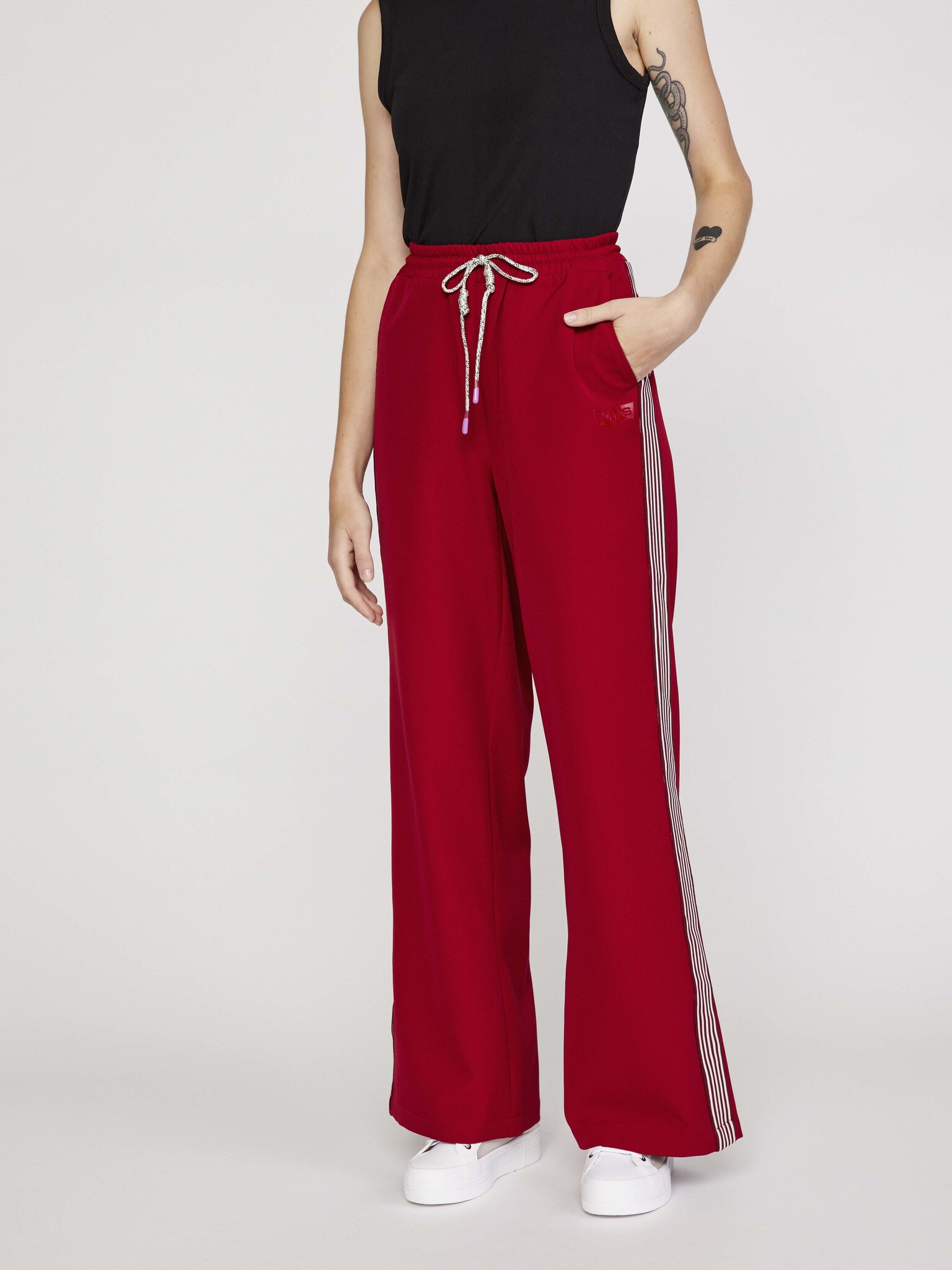 GAS Trousers Red - Pepit.gr