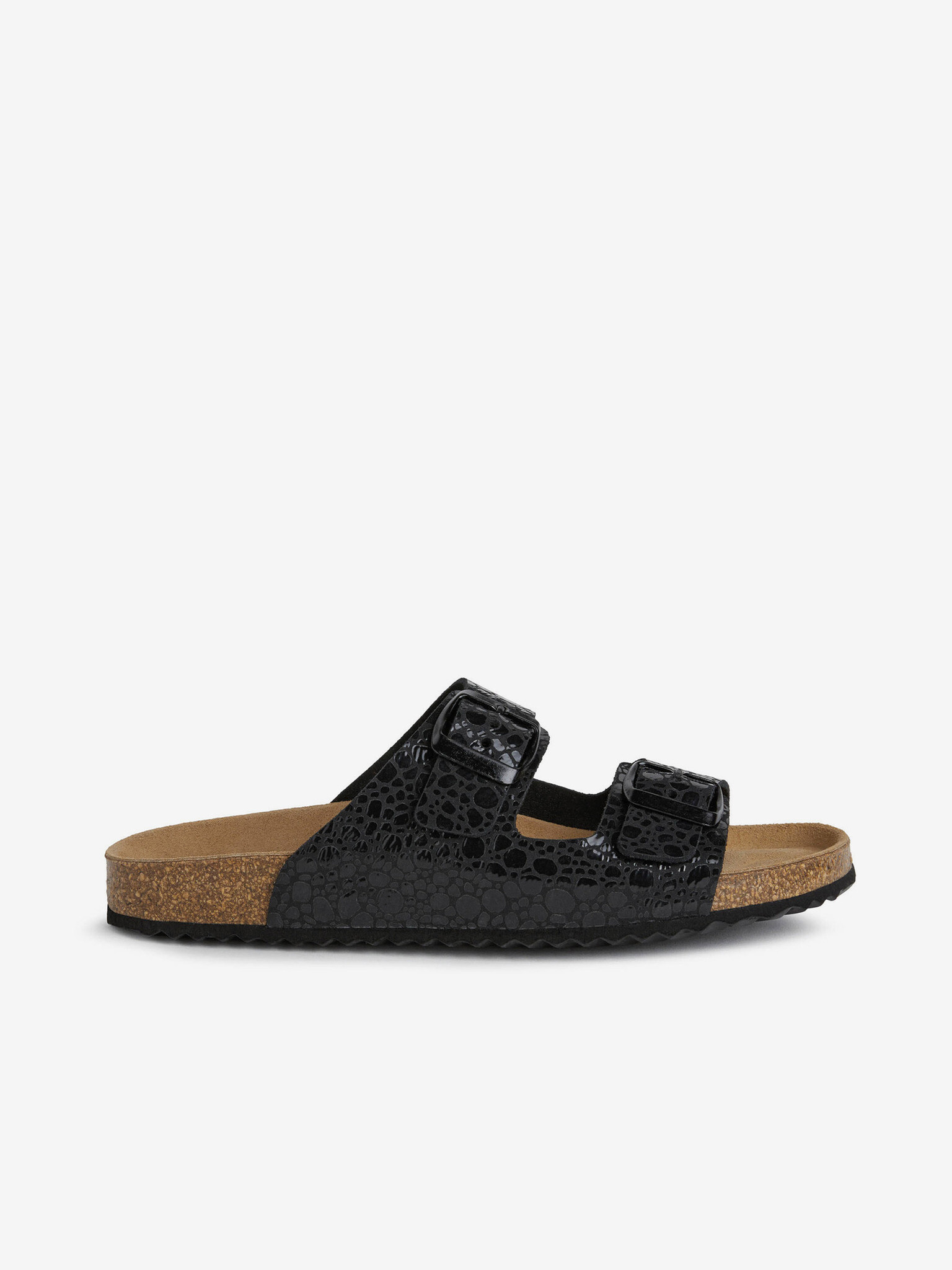 Geox Brionia Slippers Black - Pepit.gr