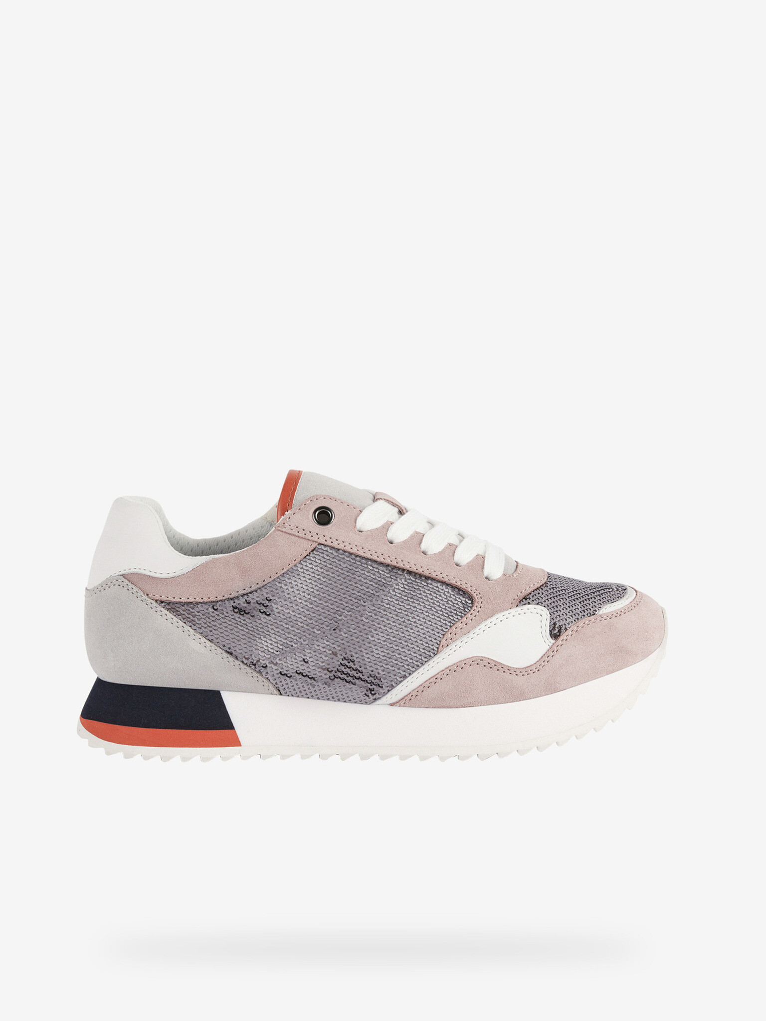 Geox Doralea Sneakers Grey - Pepit.gr