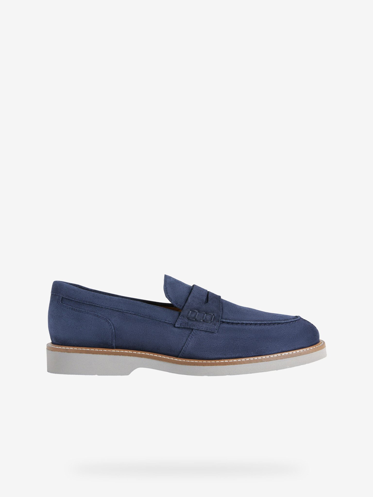 Geox Gubbio Moccasins Blue - Pepit.gr