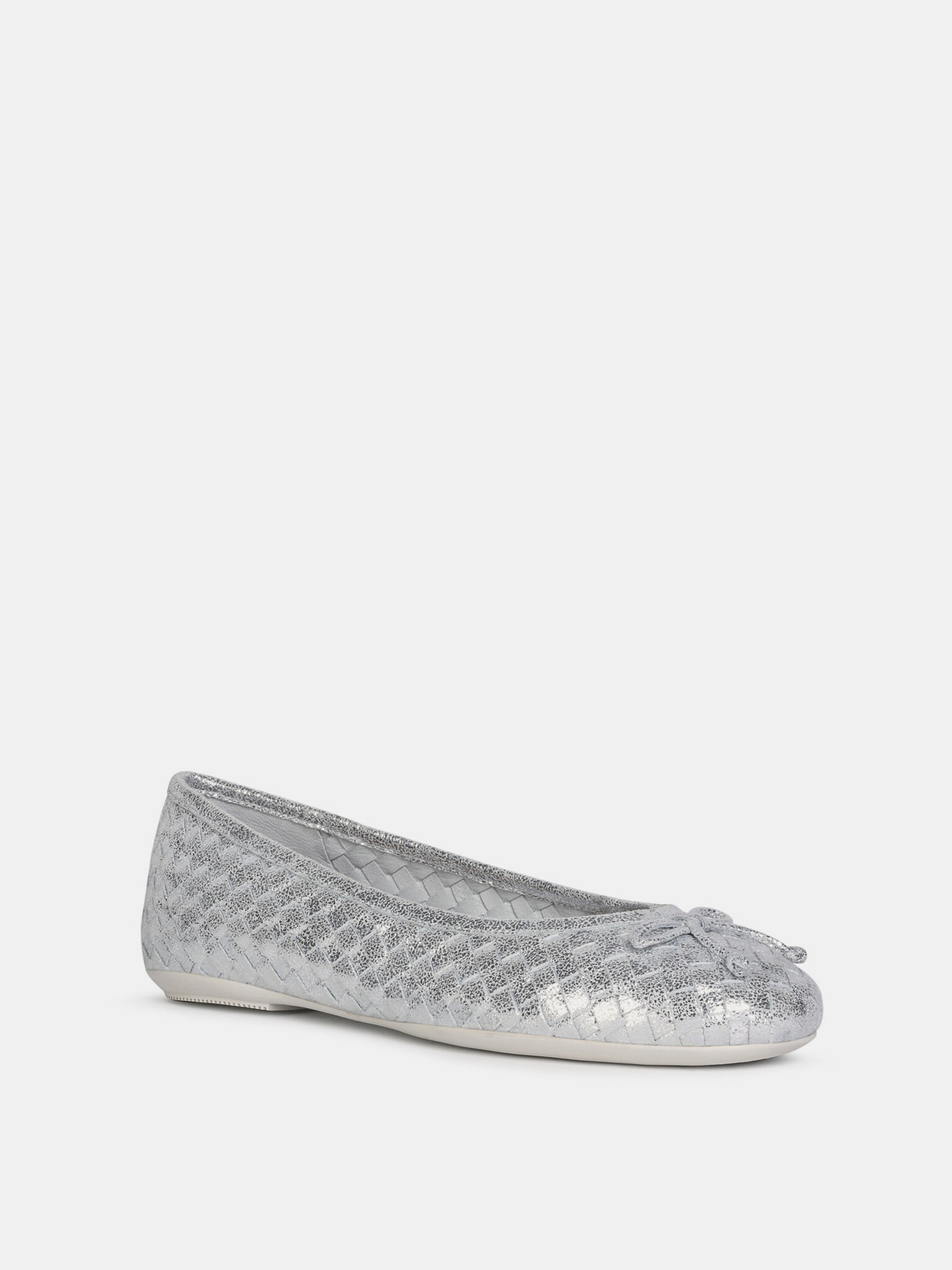 Geox Palmaria Ballet pumps Silver - Pepit.gr