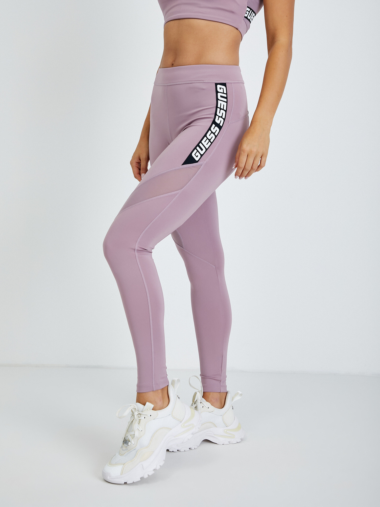 Guess Angelica Leggings Violet - Pepit.gr