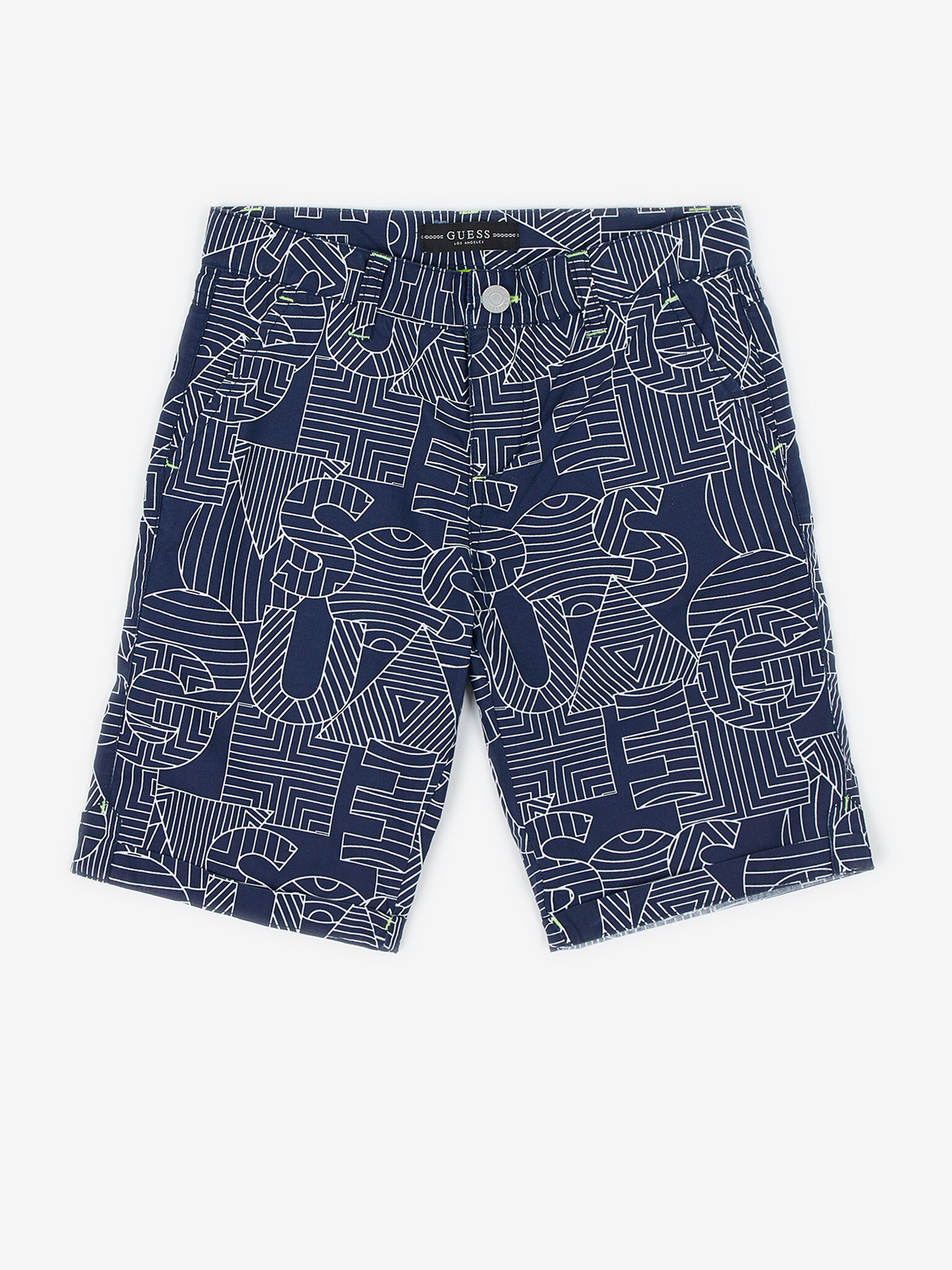 Guess Kids Shorts Blue - Pepit.gr