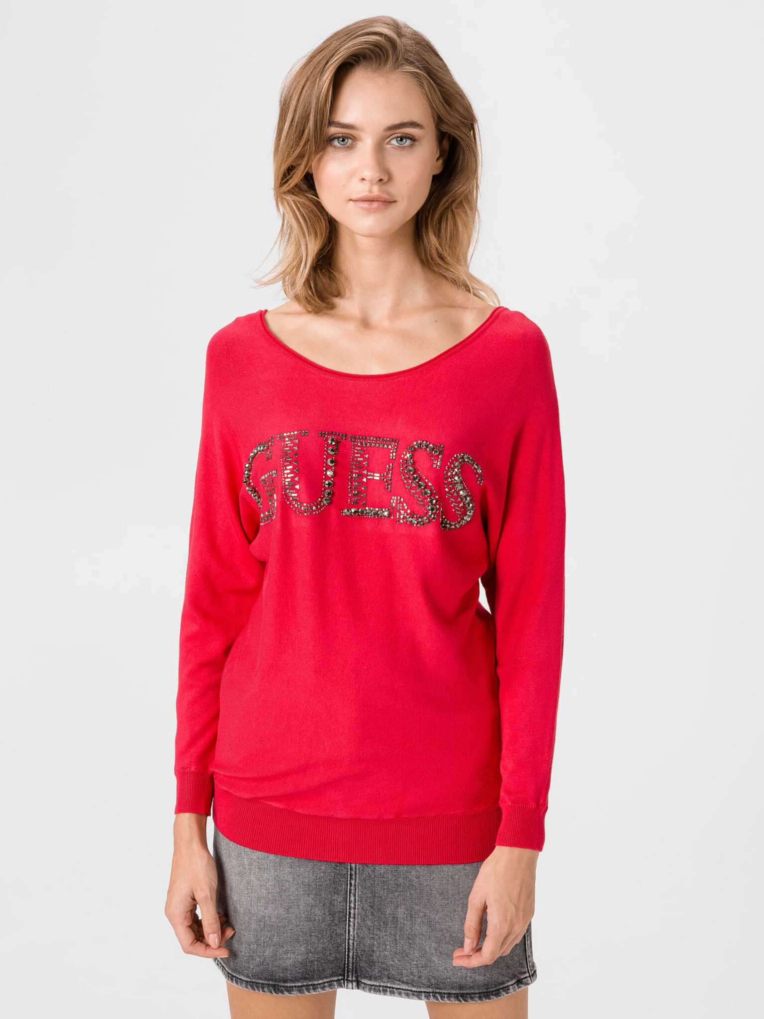 Guess Sweater Red - Pepit.gr