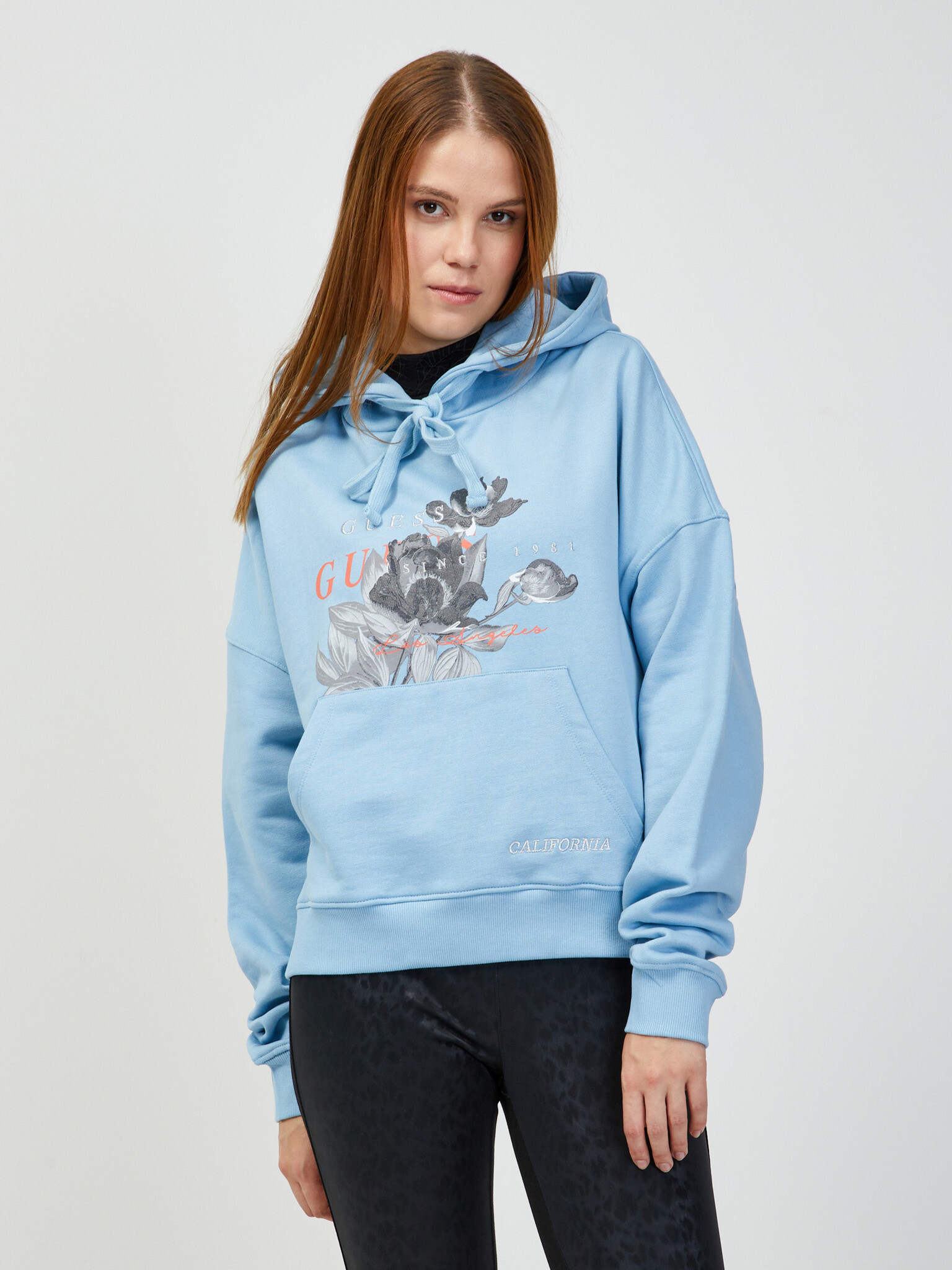 Guess Sweatshirt Blue - Pepit.gr