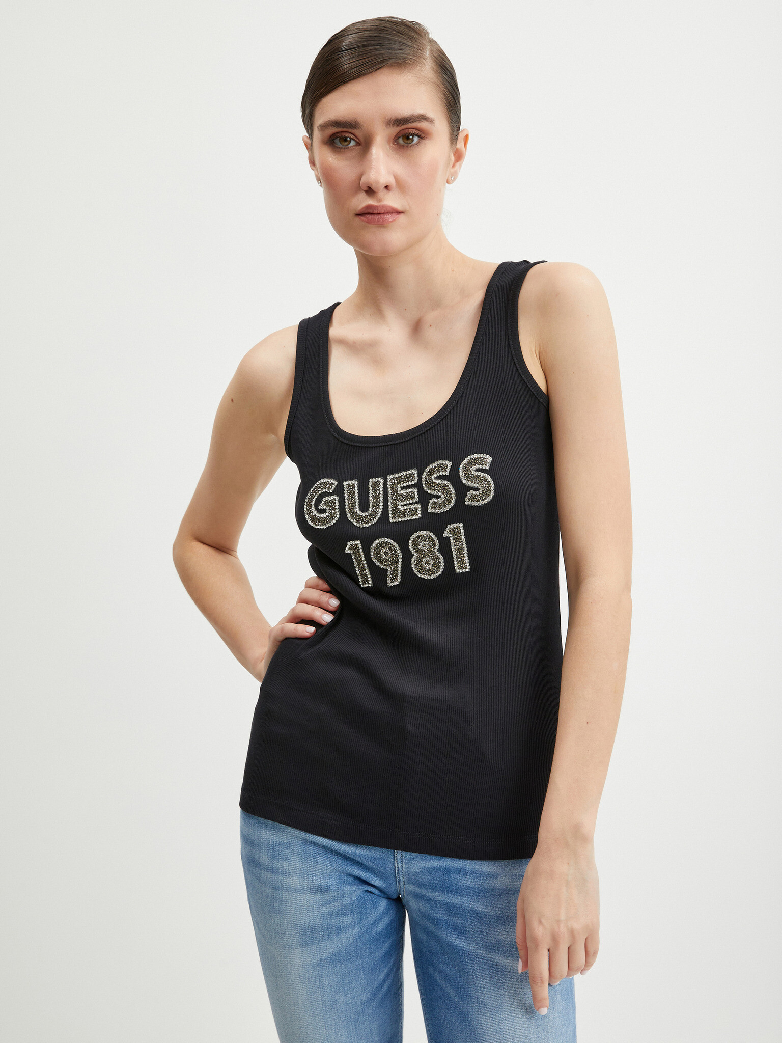 Guess Top Black - Pepit.gr