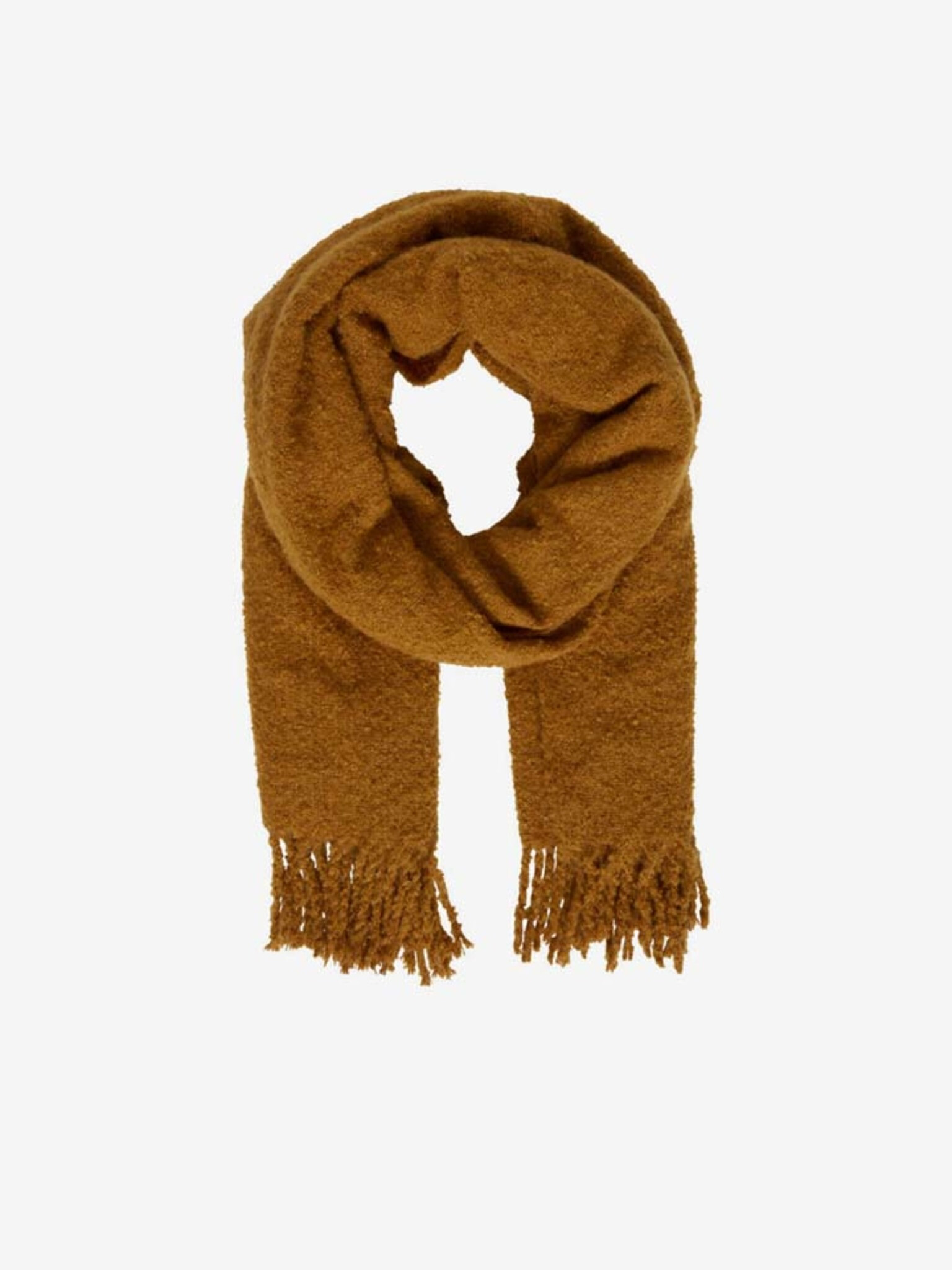 ICHI Scarf Brown - Pepit.gr