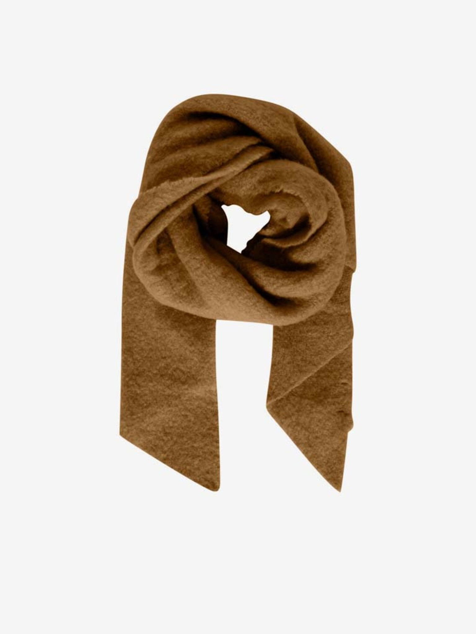 ICHI Scarf Brown - Pepit.gr