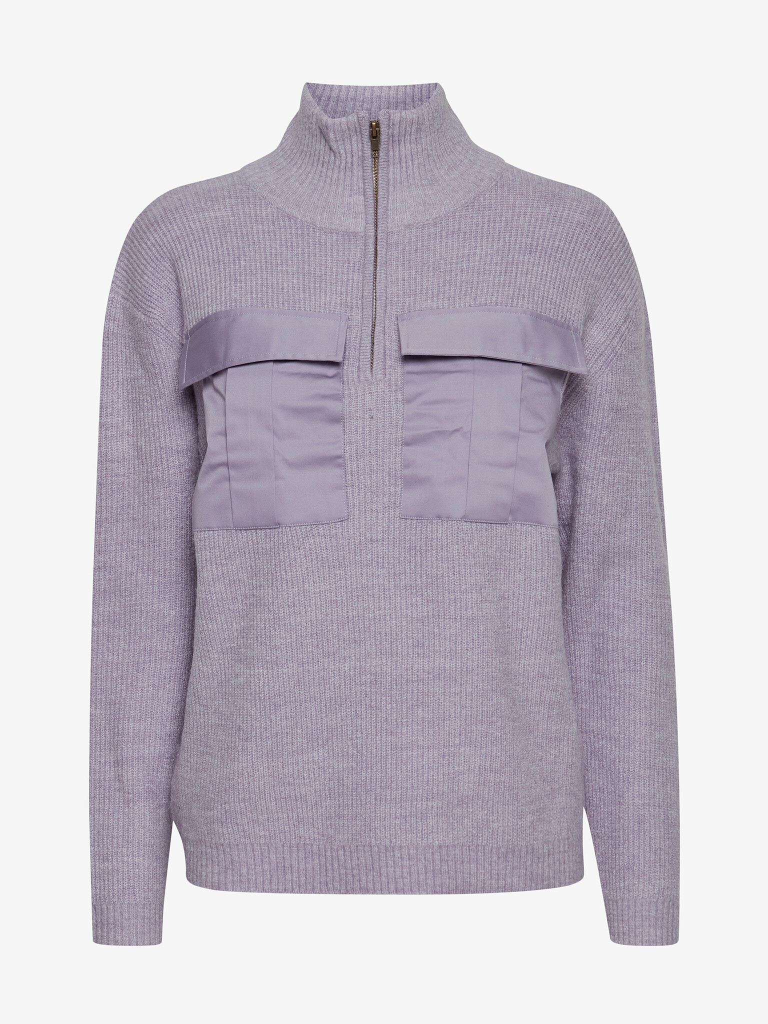 ICHI Sweater Violet - Pepit.gr