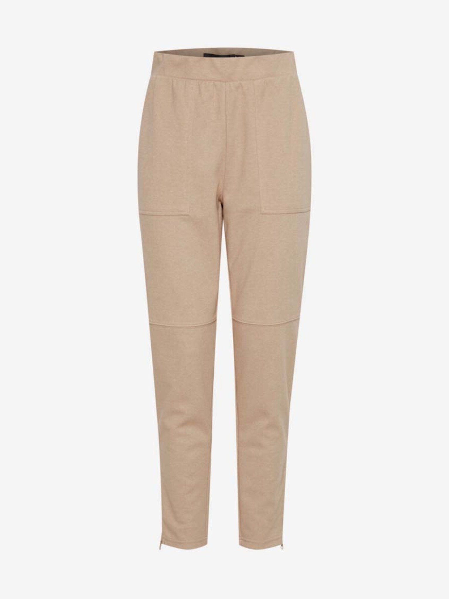 ICHI Trousers Beige - Pepit.gr