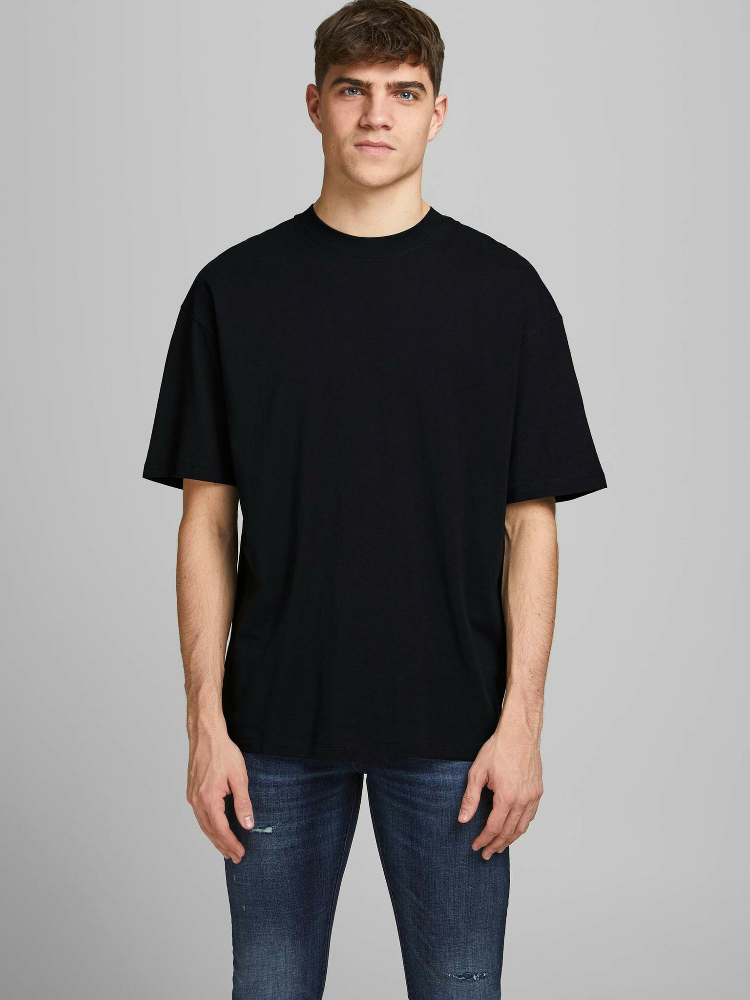 Jack & Jones Brink Tee T-shirt Black - Pepit.gr