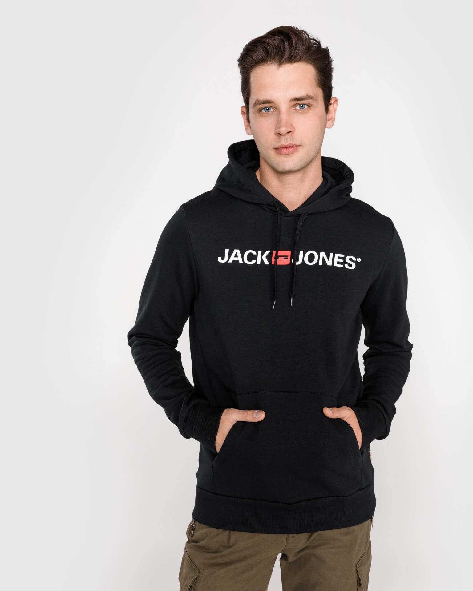 Jack & Jones Corp Sweatshirt Black - Pepit.gr