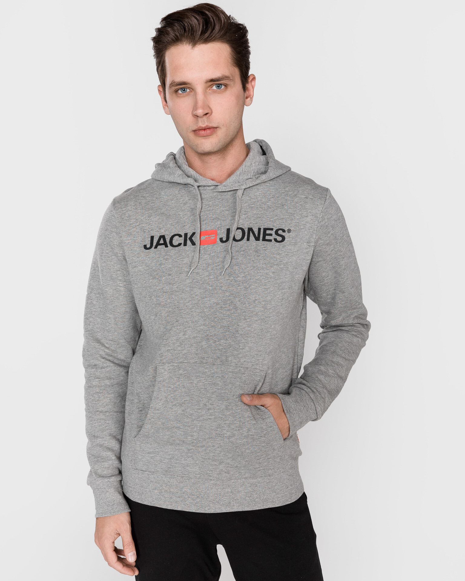 Jack & Jones Corp Sweatshirt Black - Pepit.gr