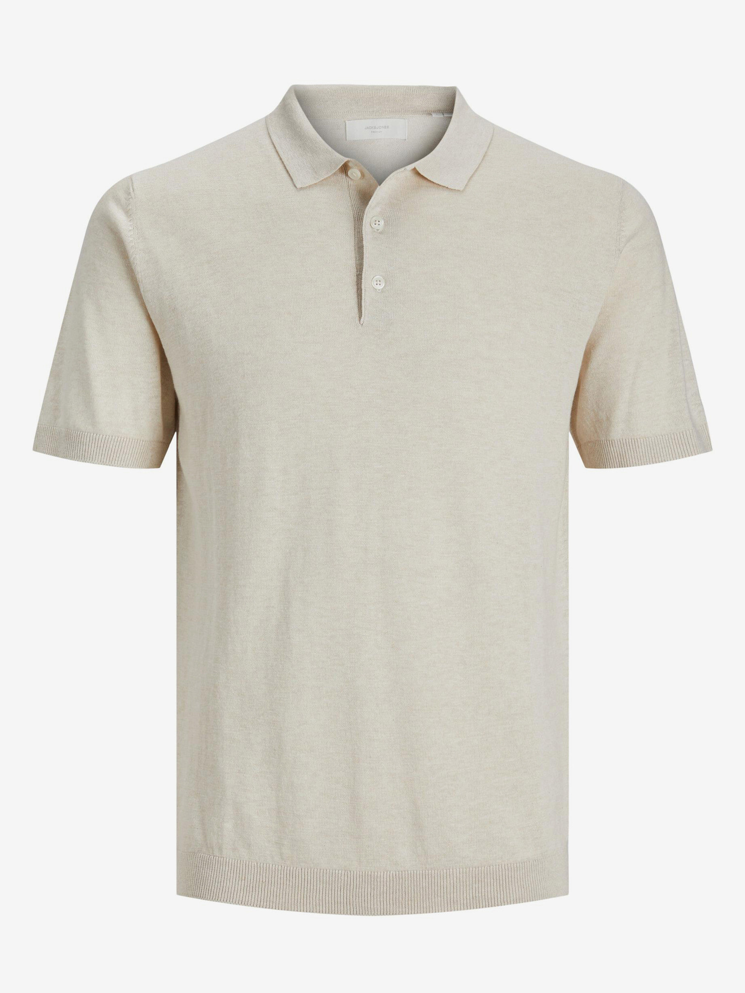 Jack & Jones Rigor Polo Shirt White - Pepit.gr