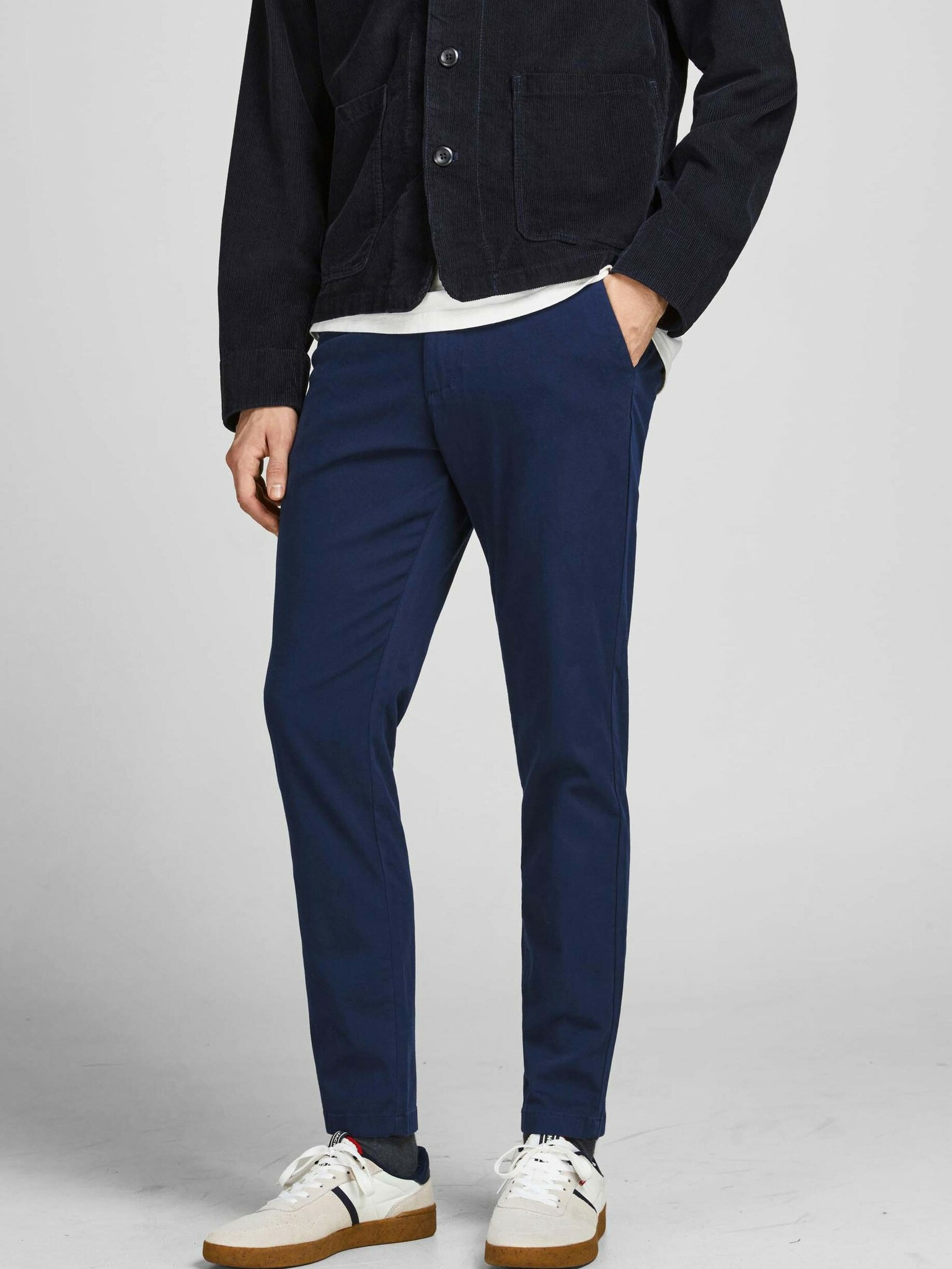 Jack & Jones Stollie Trousers Blue - Pepit.gr