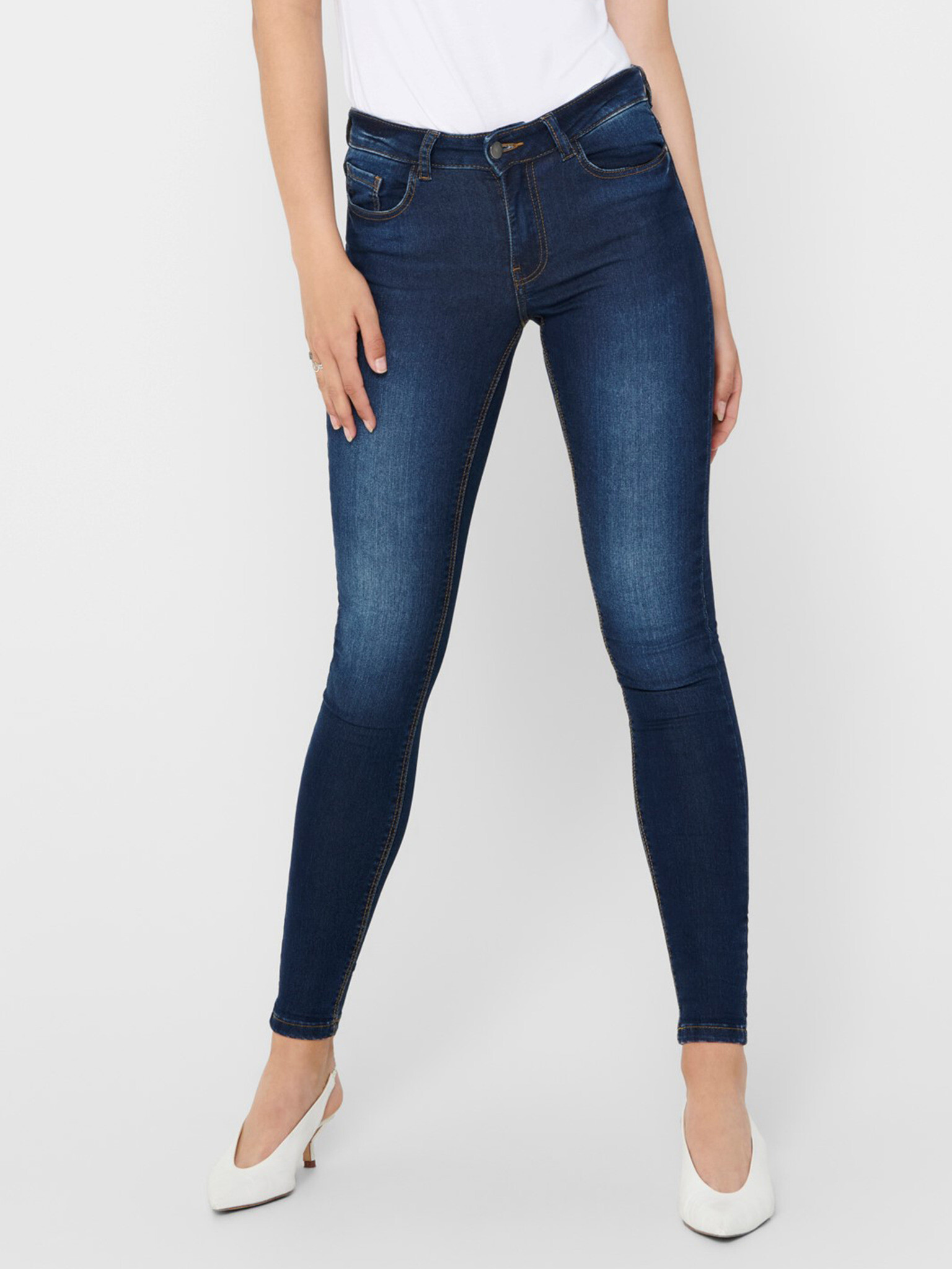 Jacqueline de Yong New Nikki Jeans Blue - Pepit.gr