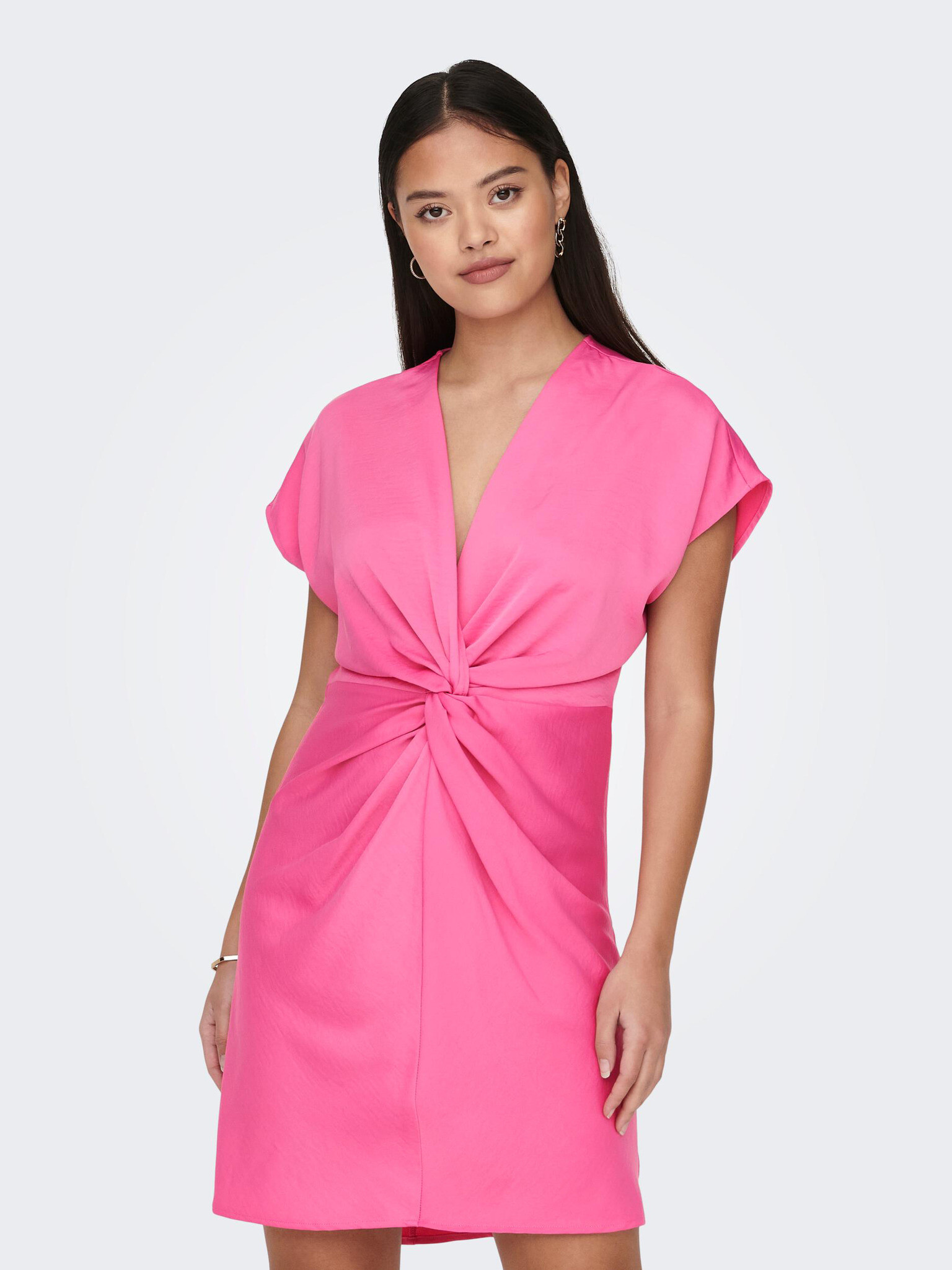 Jacqueline de Yong Urba Dresses Pink - Pepit.gr