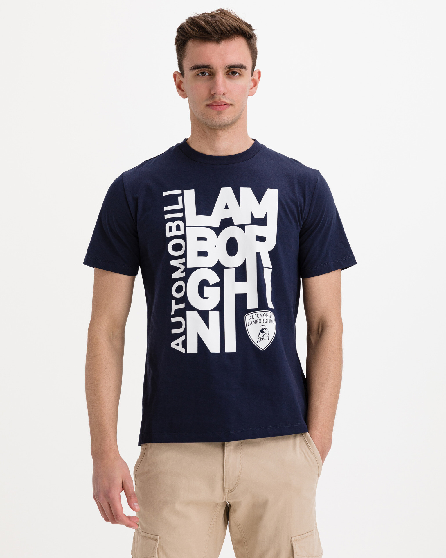 Lamborghini T-shirt Blue - Pepit.gr