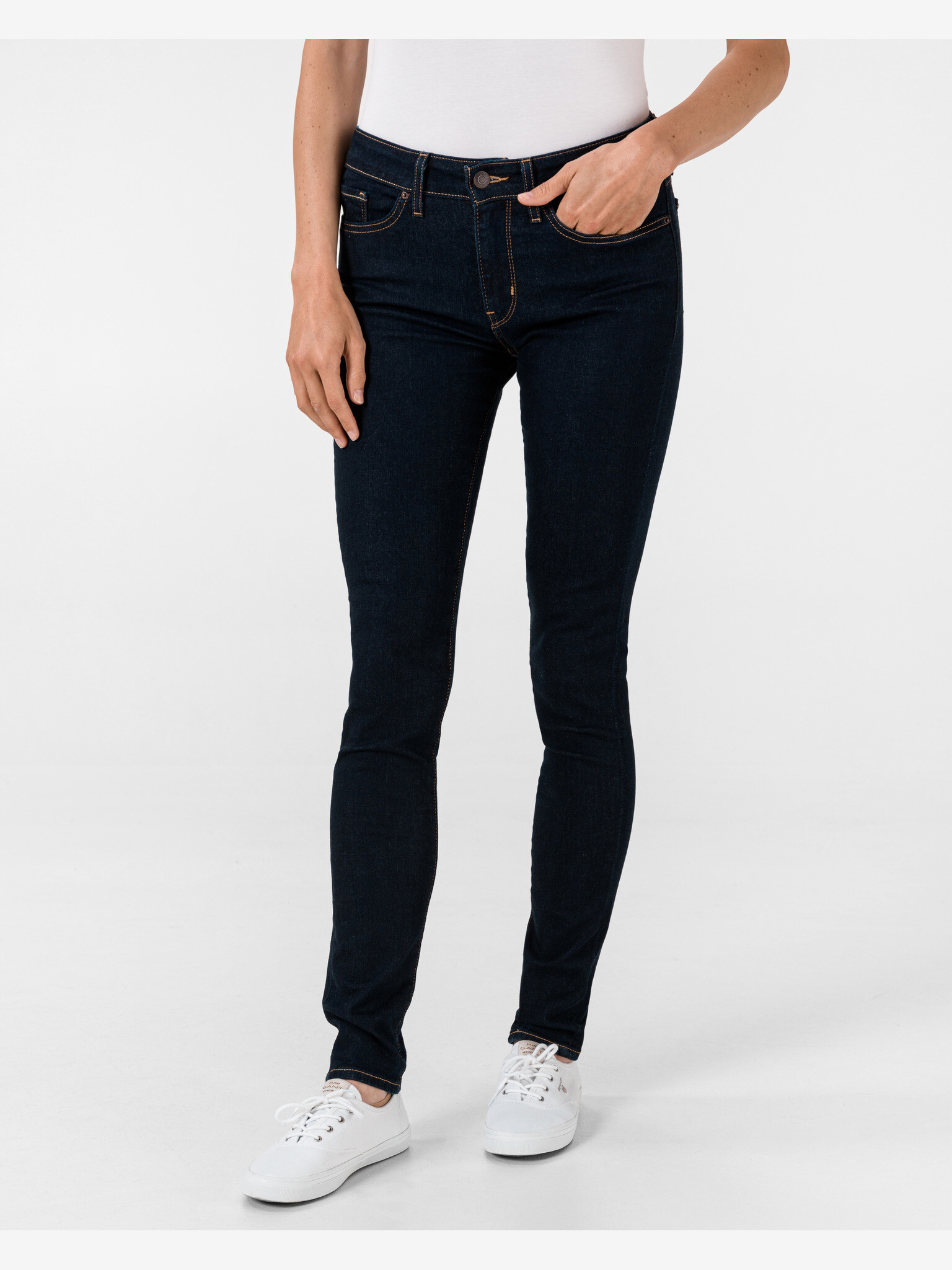 Levi's® 711™ Skinny Jeans Blue - Pepit.gr