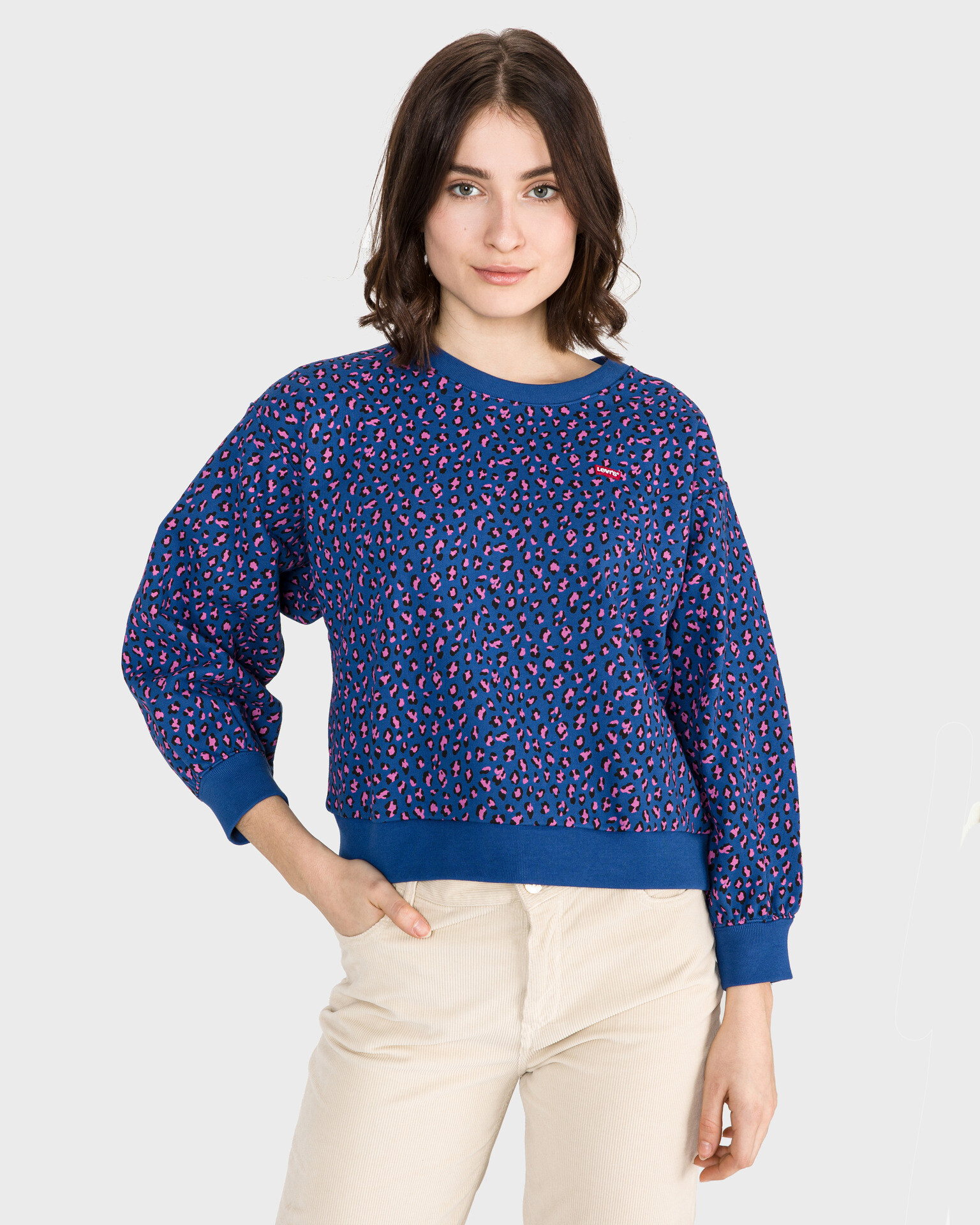 Levi's® Isa Sweatshirt Blue - Pepit.gr