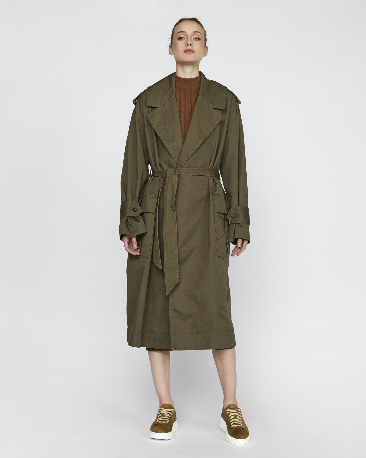 Levi's® Lenora Coat Green - Pepit.gr