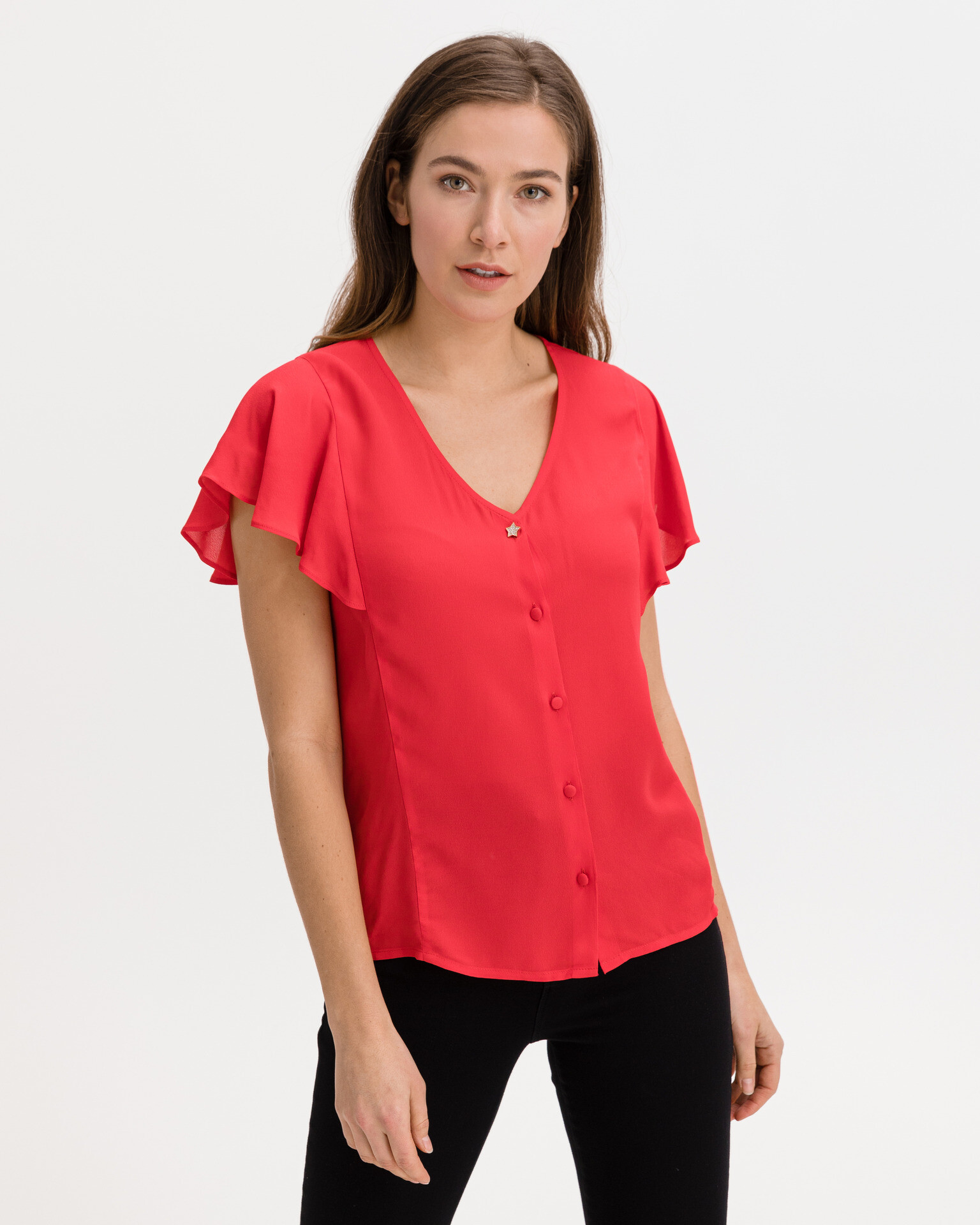 Liu Jo Blouse Red - Pepit.gr