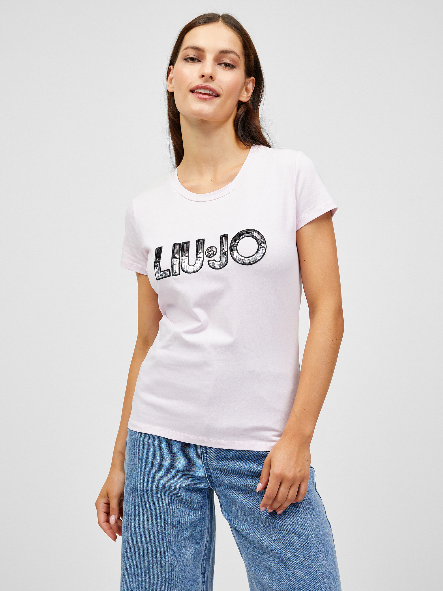 Liu Jo T-shirt Pink - Pepit.gr