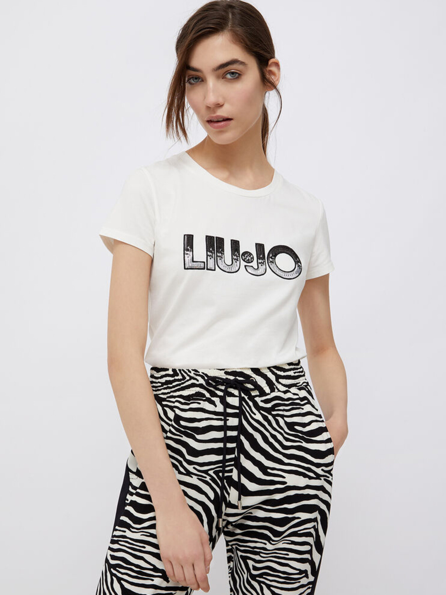 Liu Jo T-shirt White - Pepit.gr