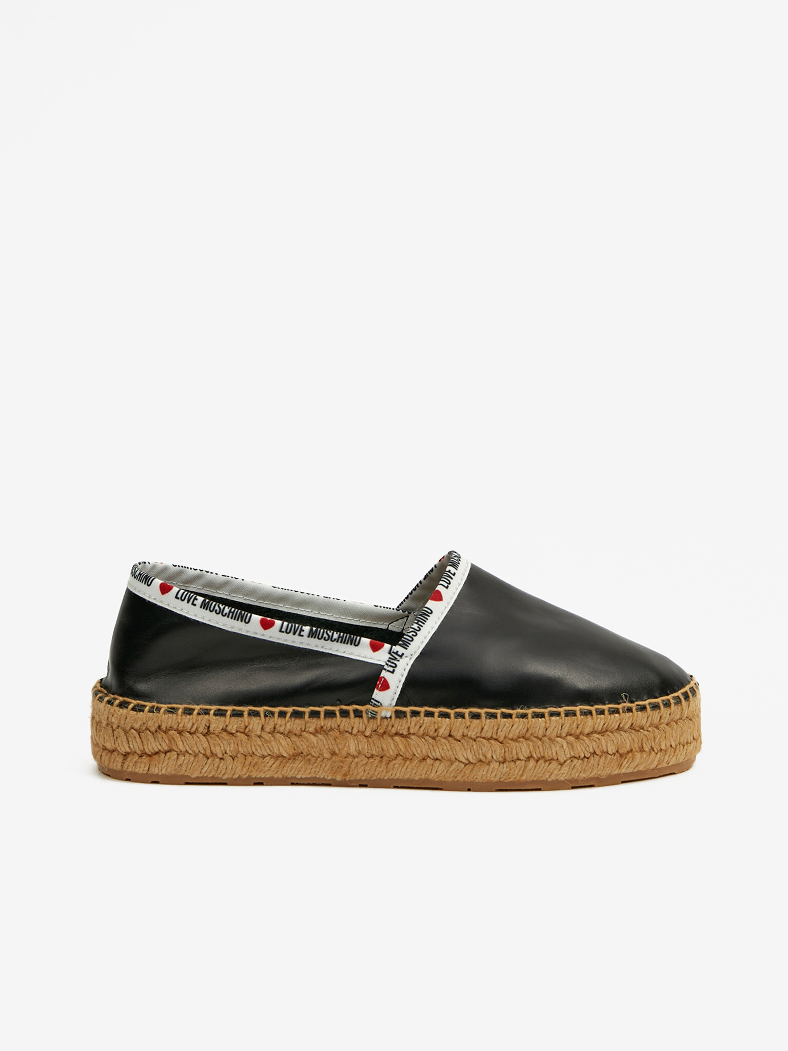 Love Moschino Espadrille Black - Pepit.gr