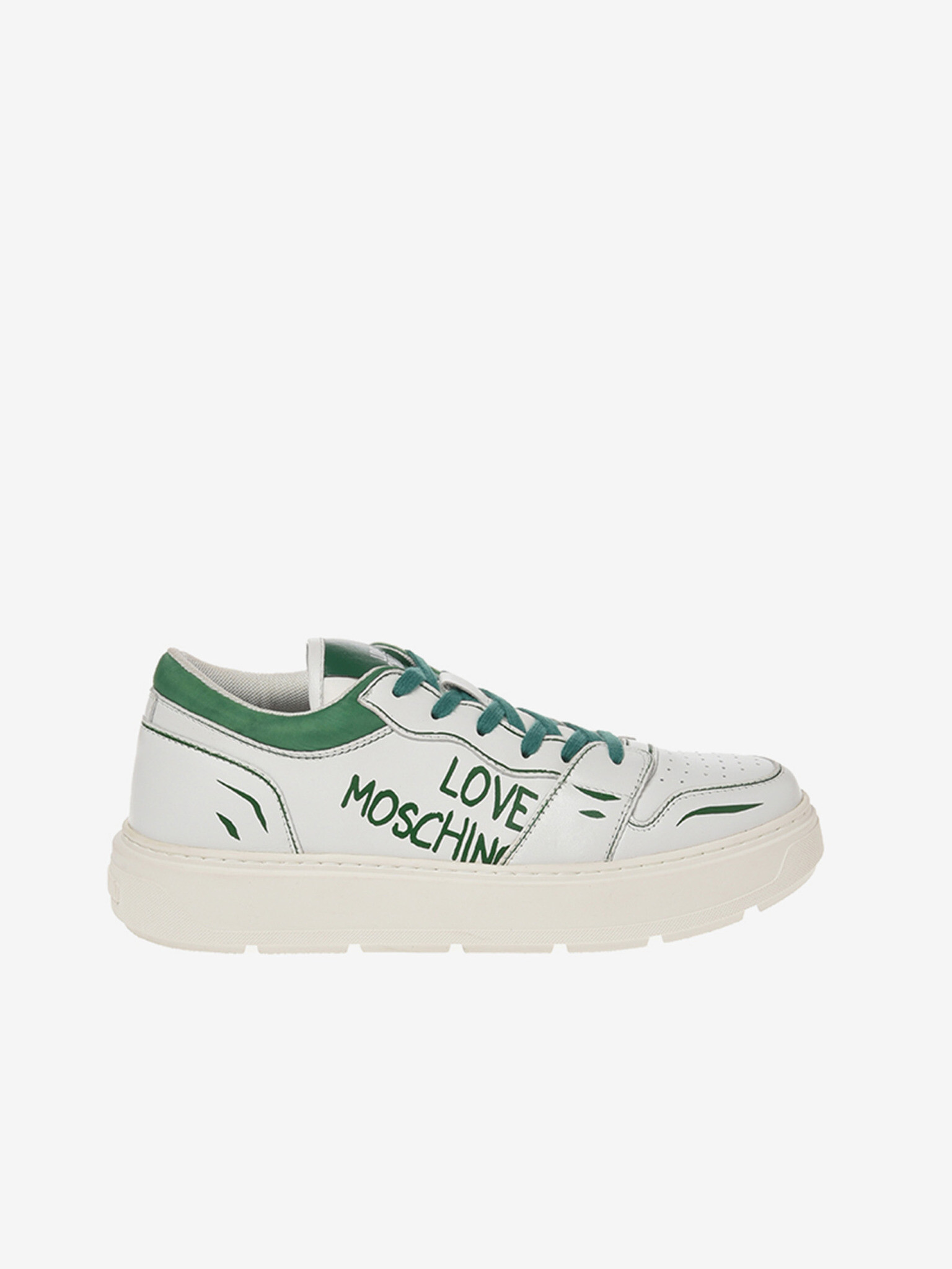 Love Moschino Sneakers White - Pepit.gr