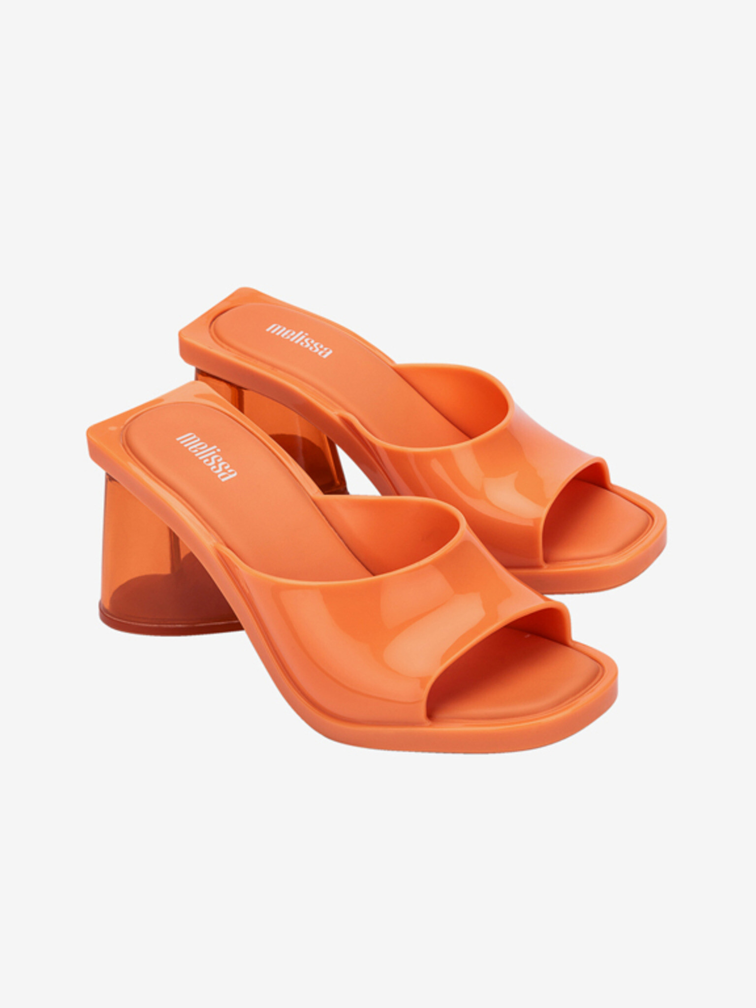 Melissa Candy Slippers Orange - Pepit.gr