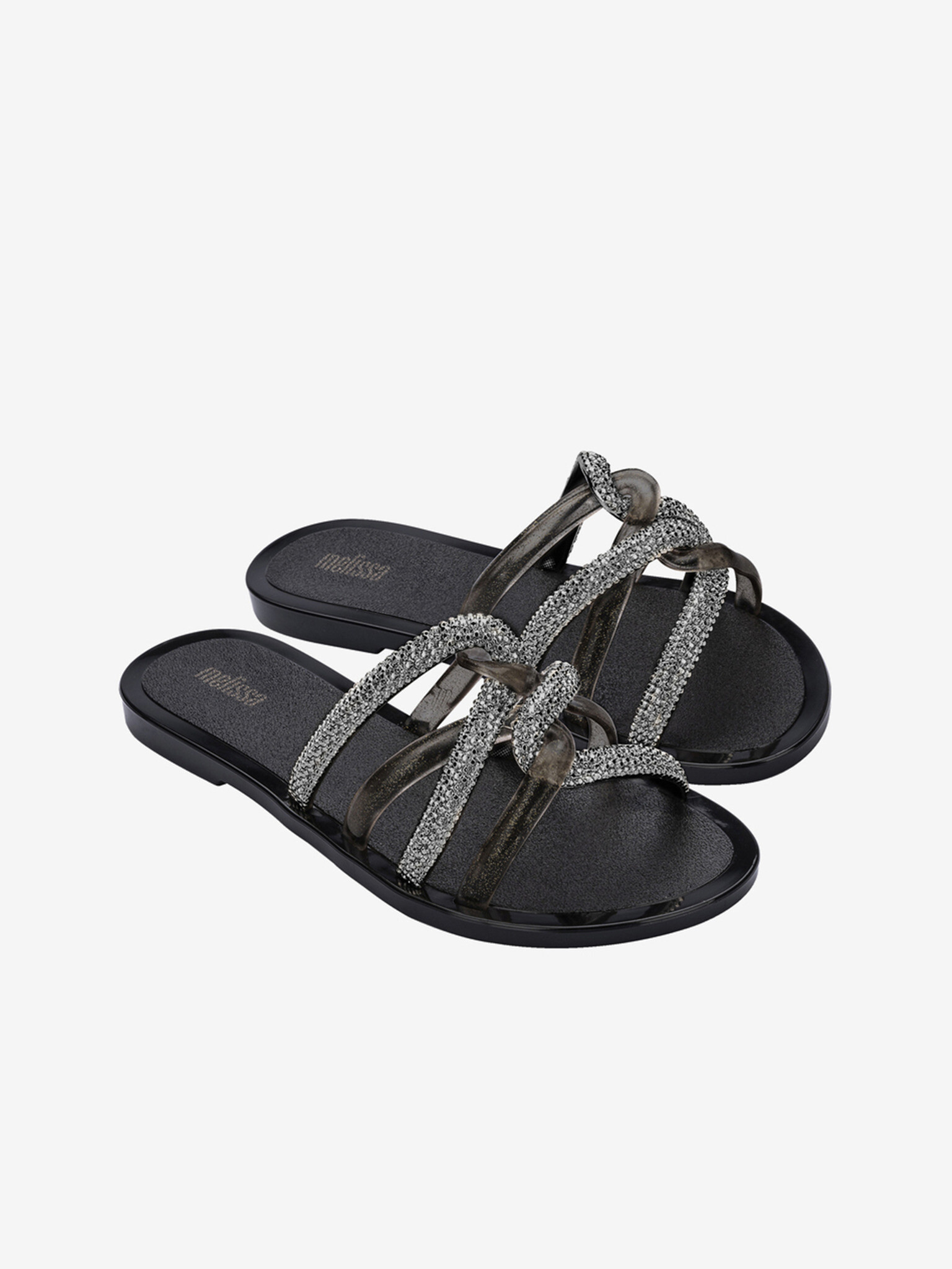 Melissa Slippers Black - Pepit.gr