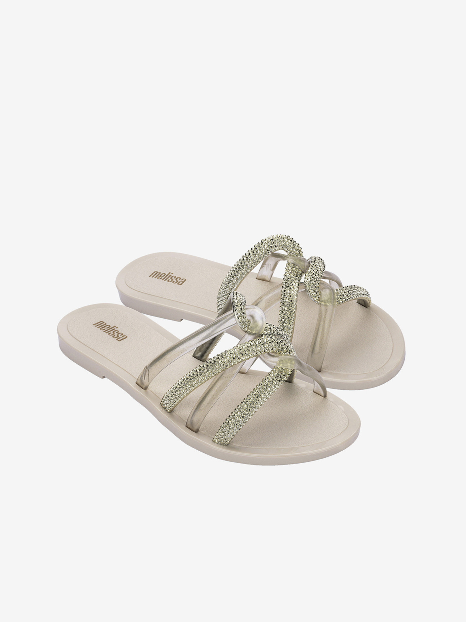 Melissa Slippers White - Pepit.gr