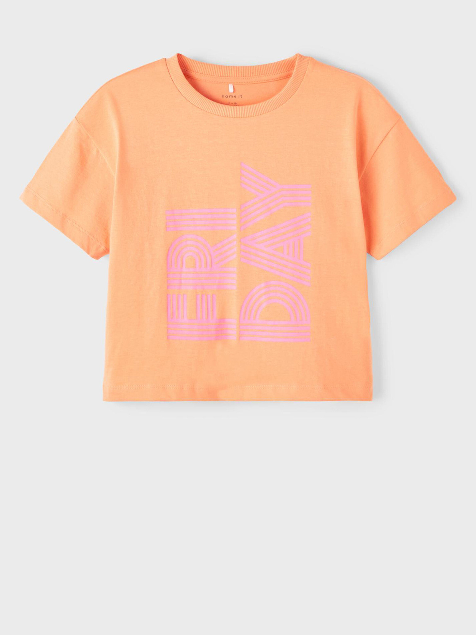 name it Balone Kids T-shirt Orange - Pepit.gr