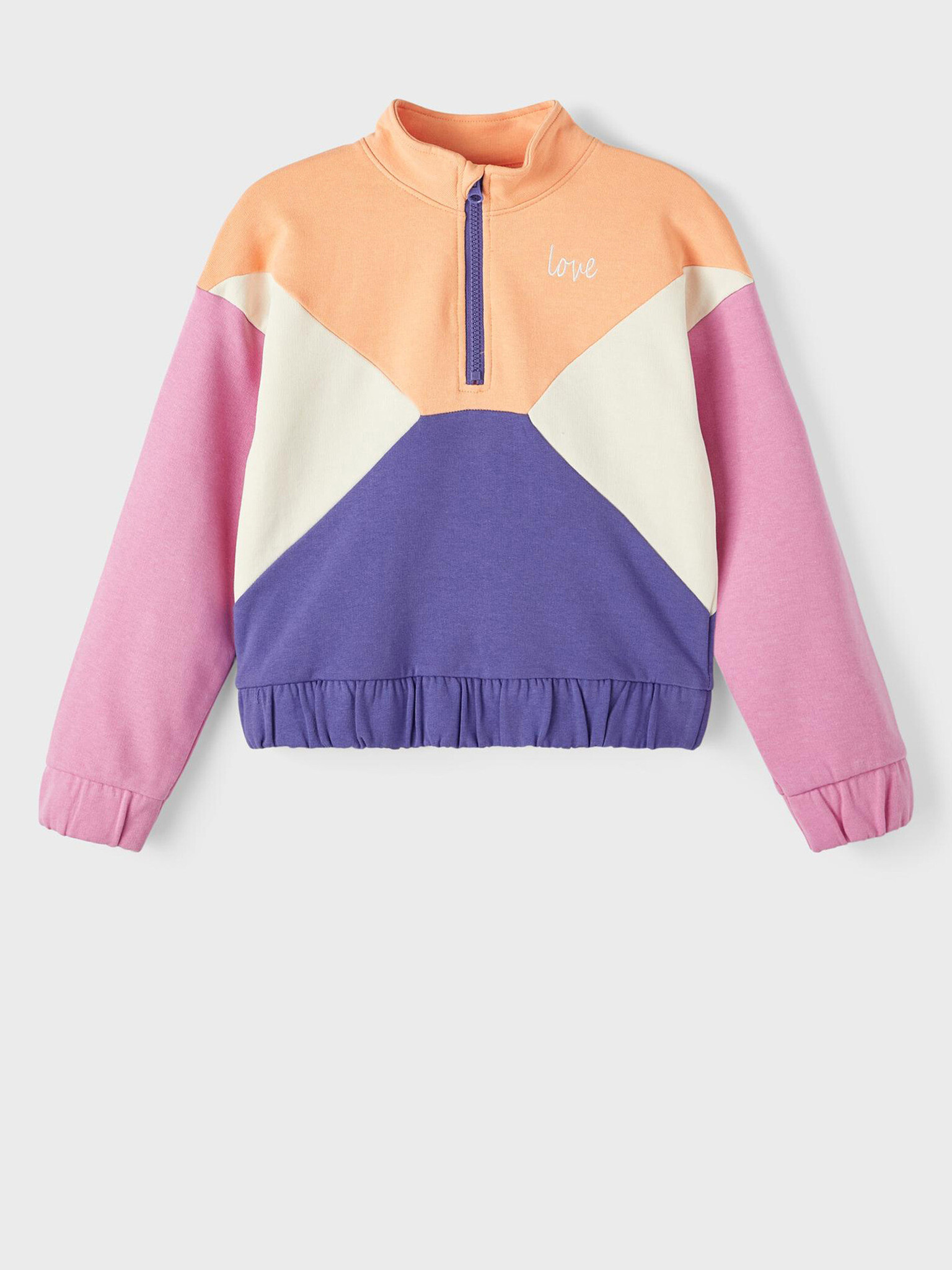 name it Banina Kids Sweatshirt Violet - Pepit.gr