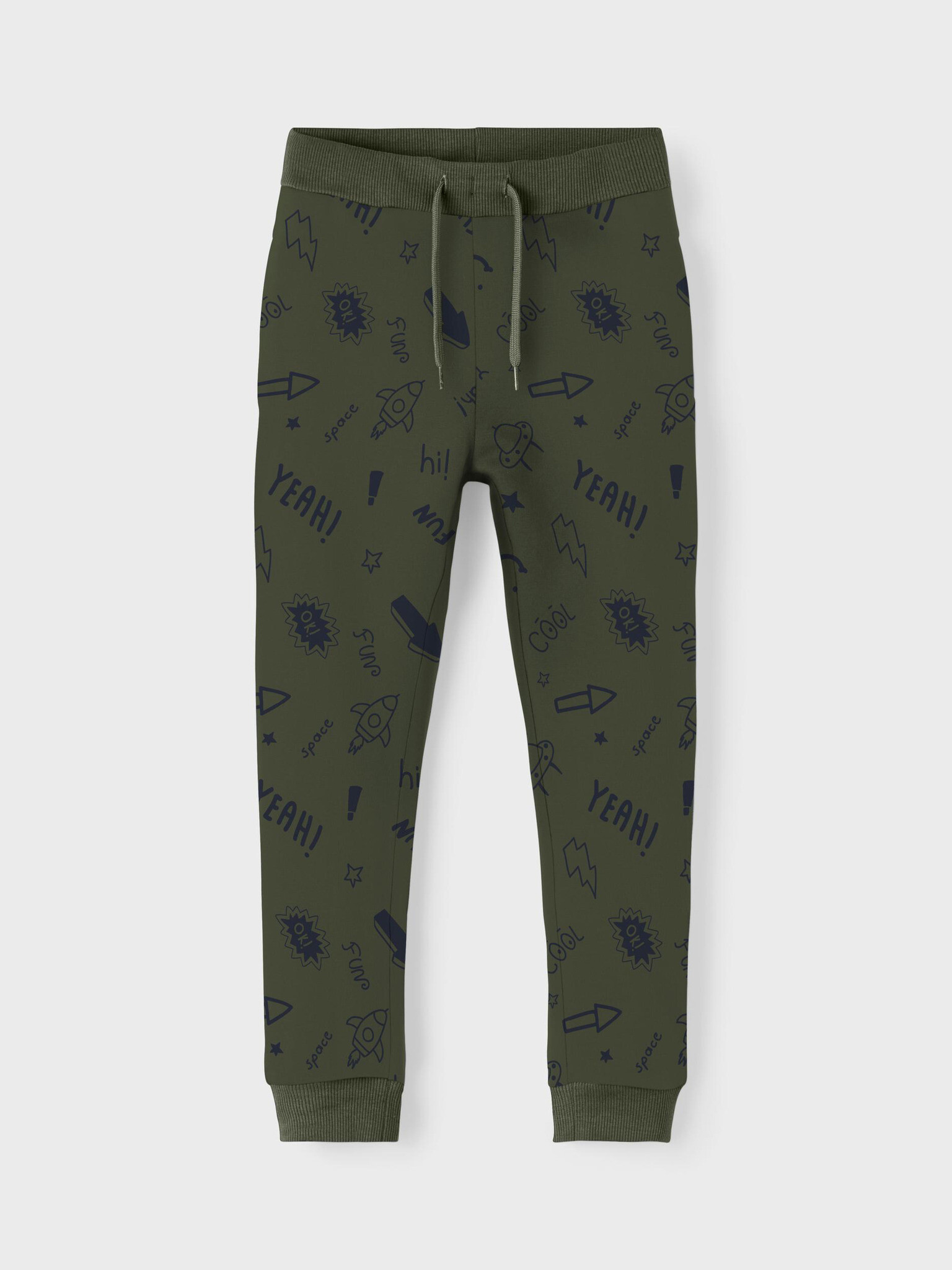 name it Felix Kids Joggings Green - Pepit.gr