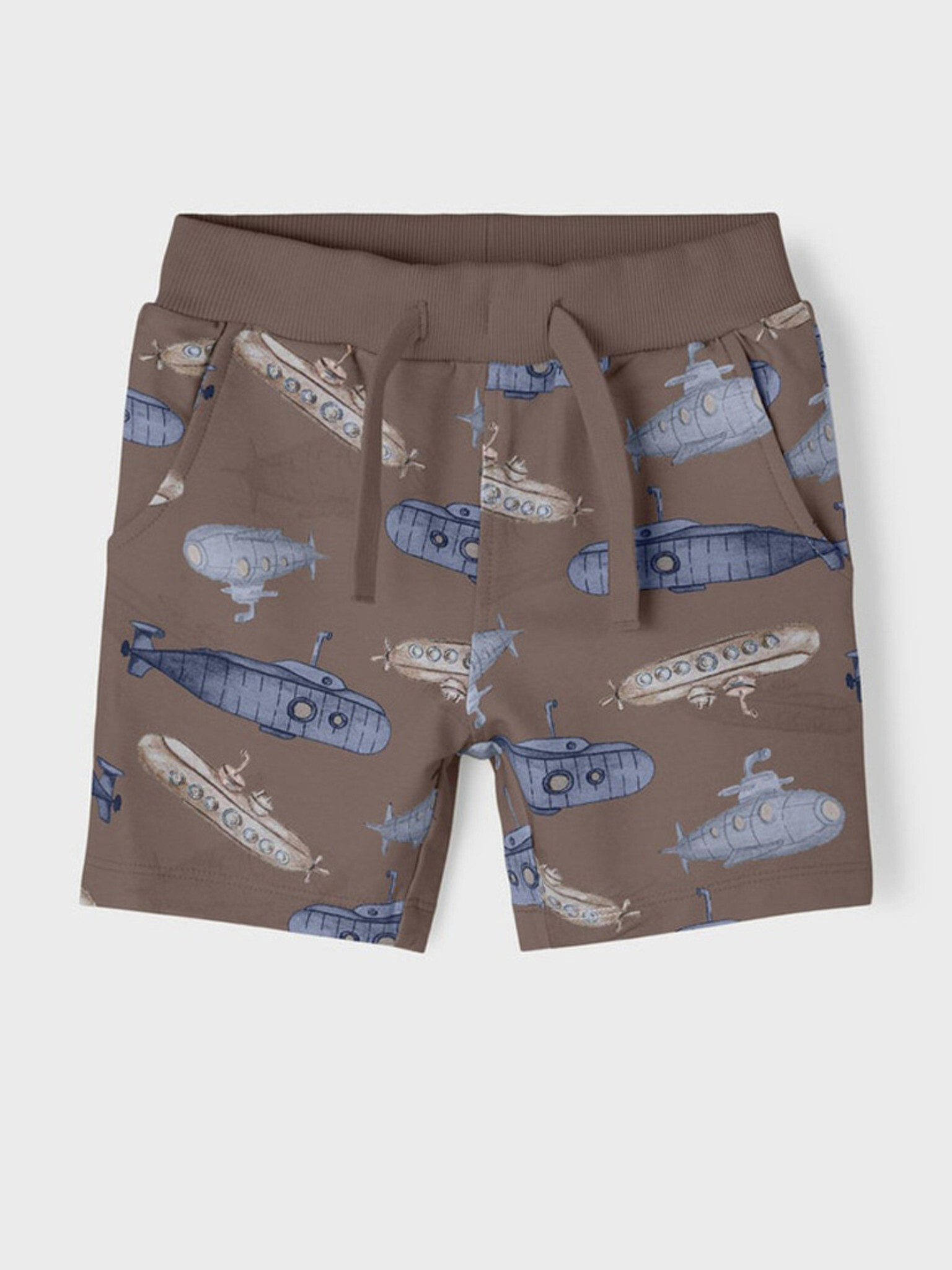 name it Felix Kids Shorts Brown - Pepit.gr