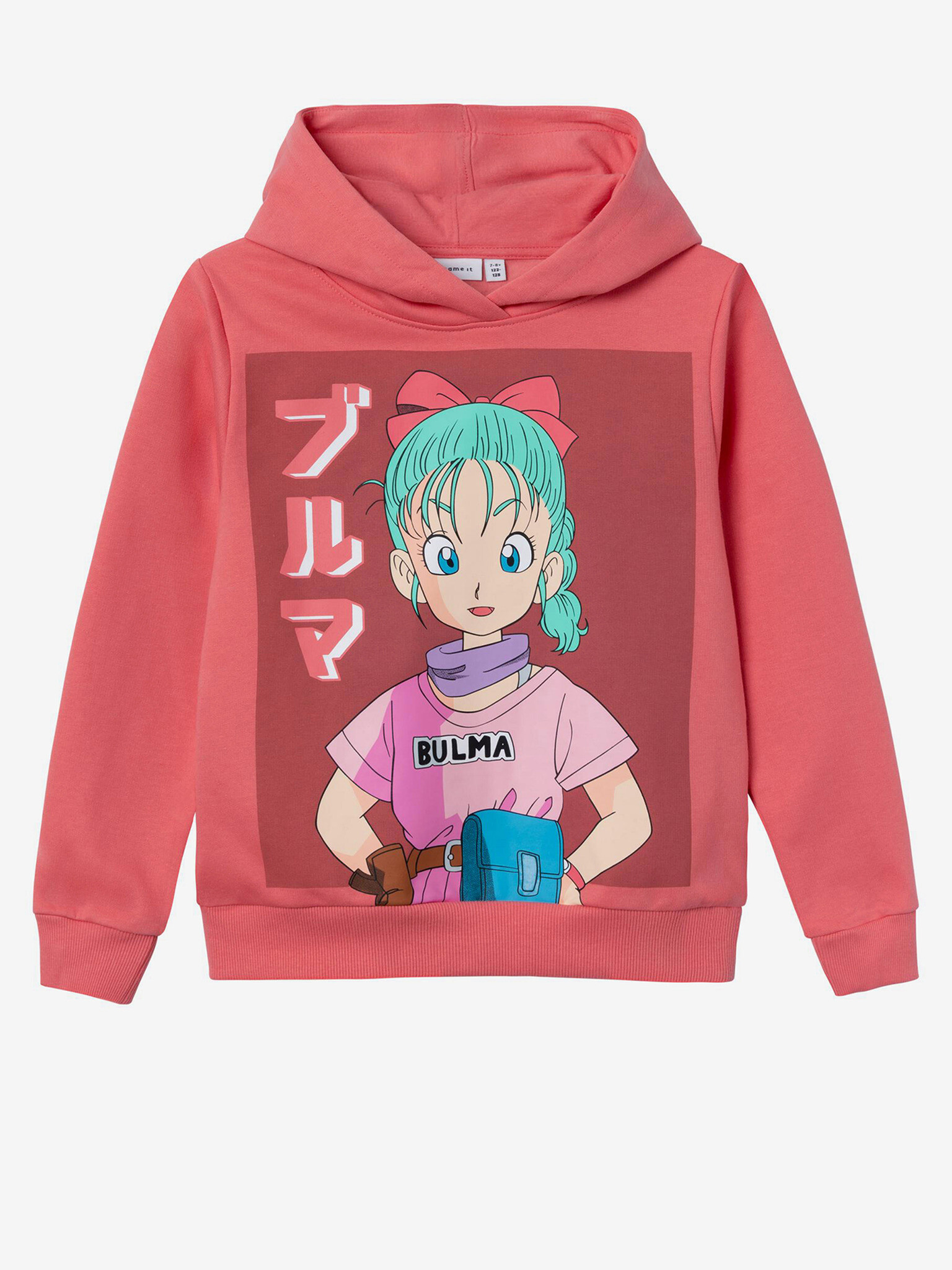 name it Jus Dragonball Kids Sweatshirt Red - Pepit.gr