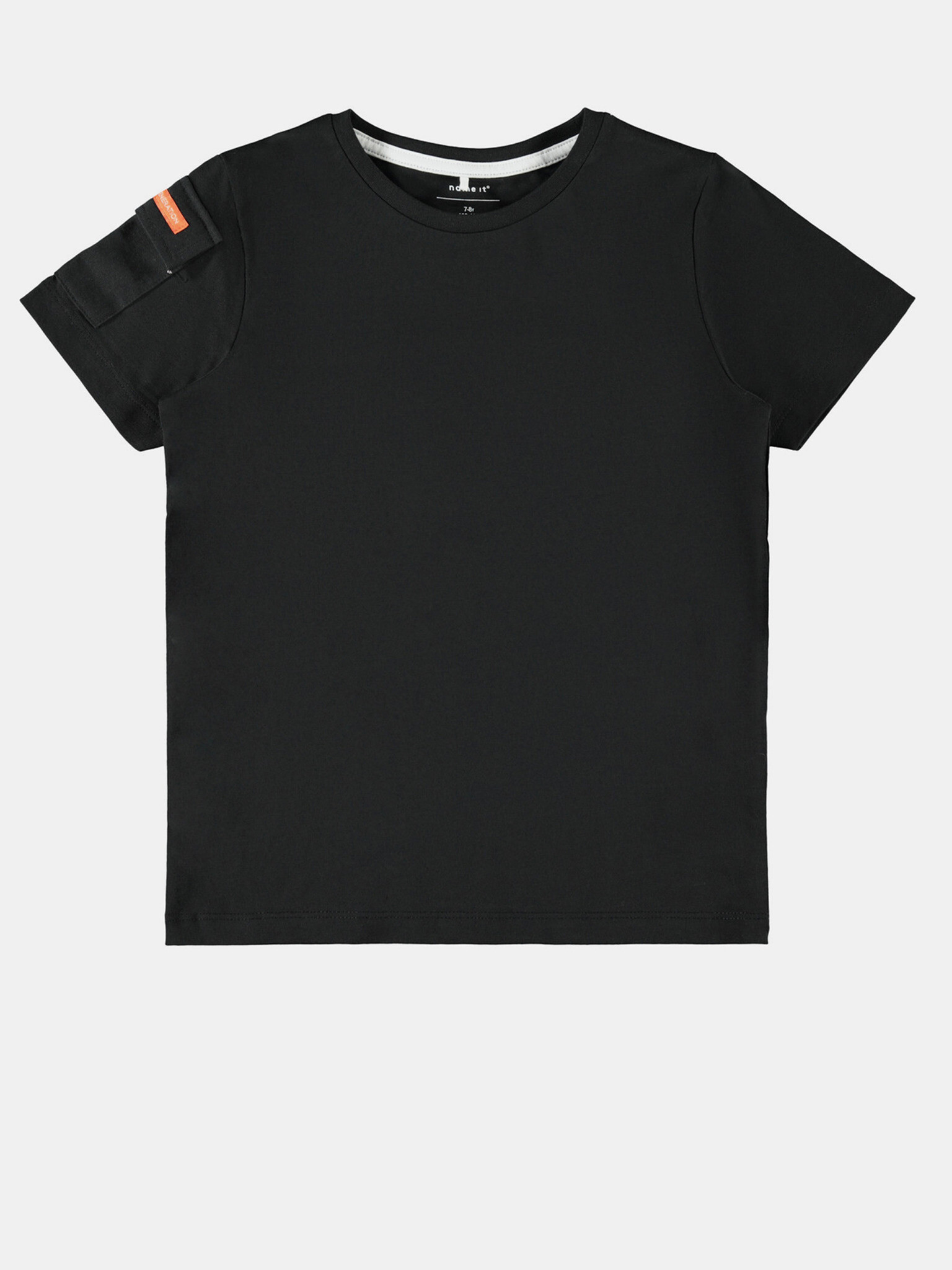 name it Niklaso T-shirt Black - Pepit.gr