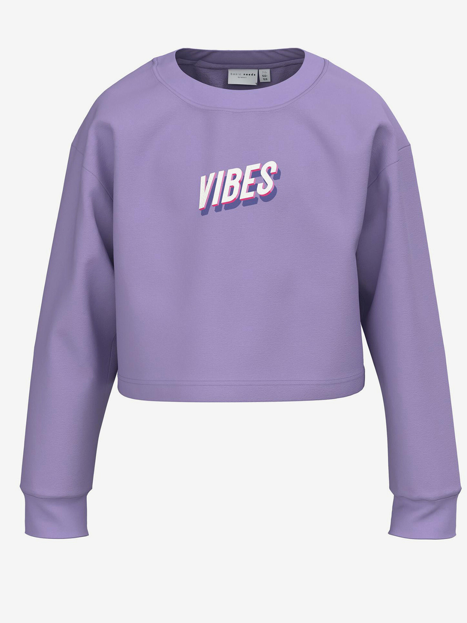 name it Vanita Kids Sweatshirt Violet - Pepit.gr