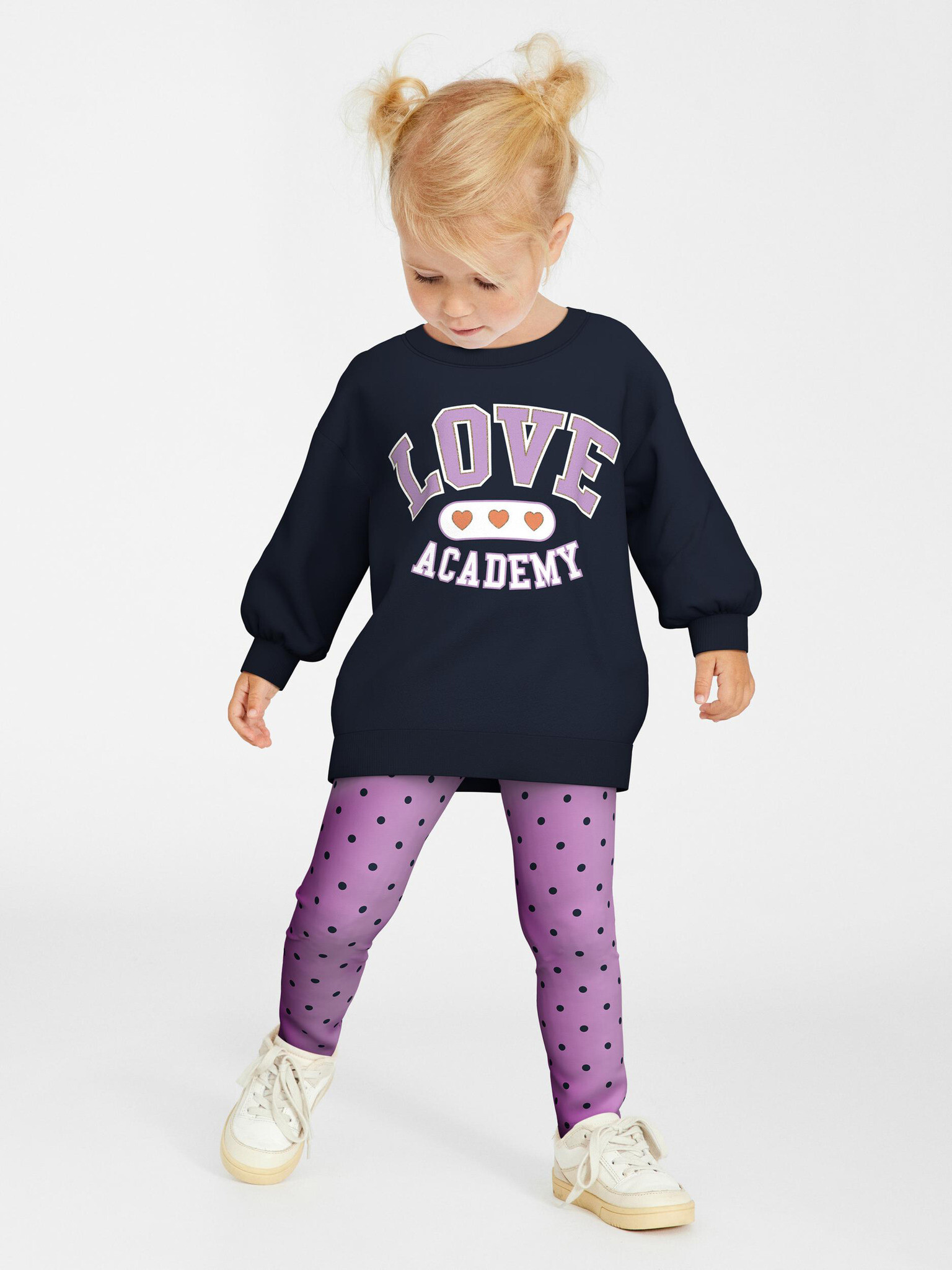 name it Vivian Kids Leggings Violet - Pepit.gr