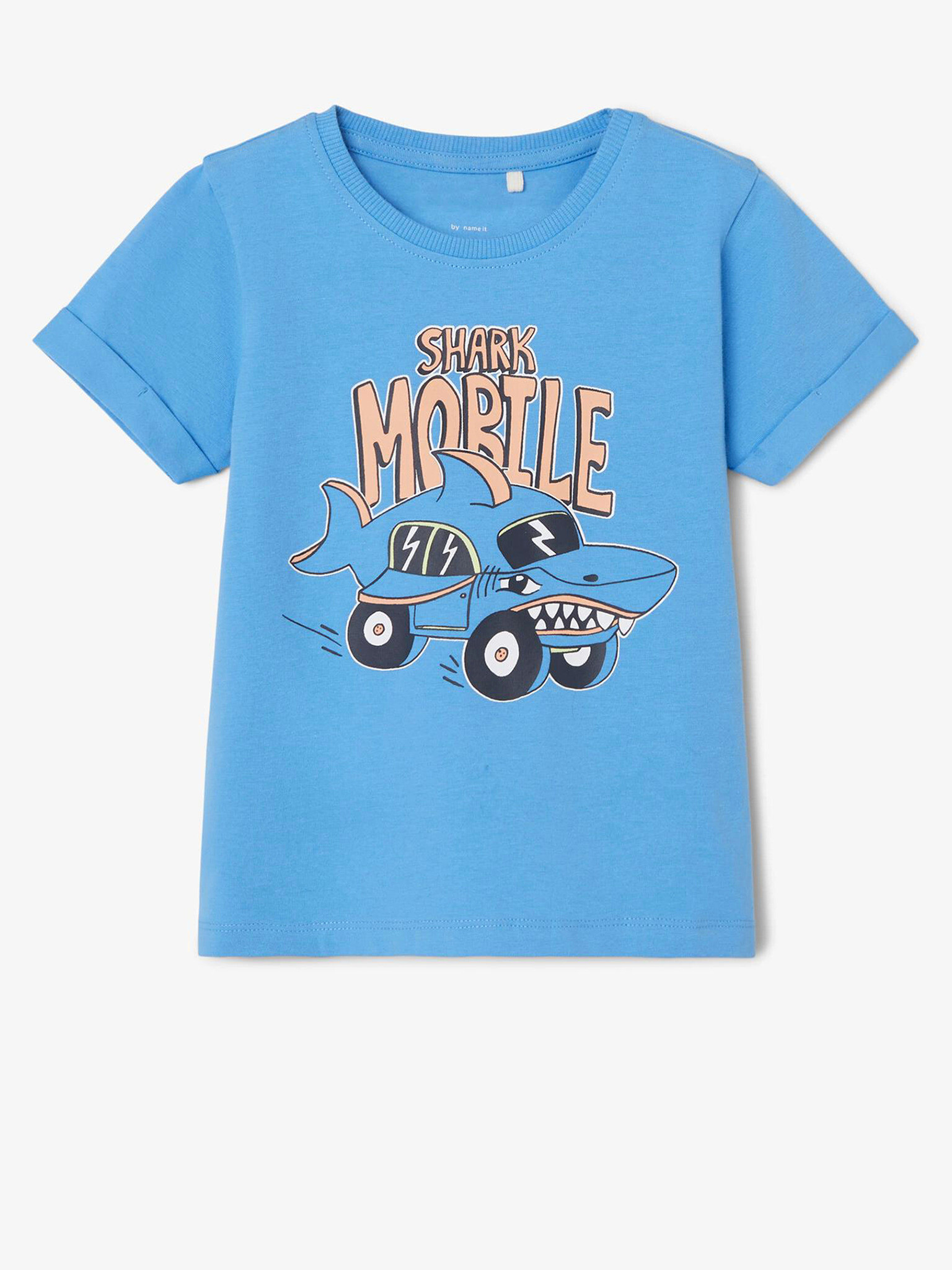 name it Vux Kids T-shirt Blue - Pepit.gr