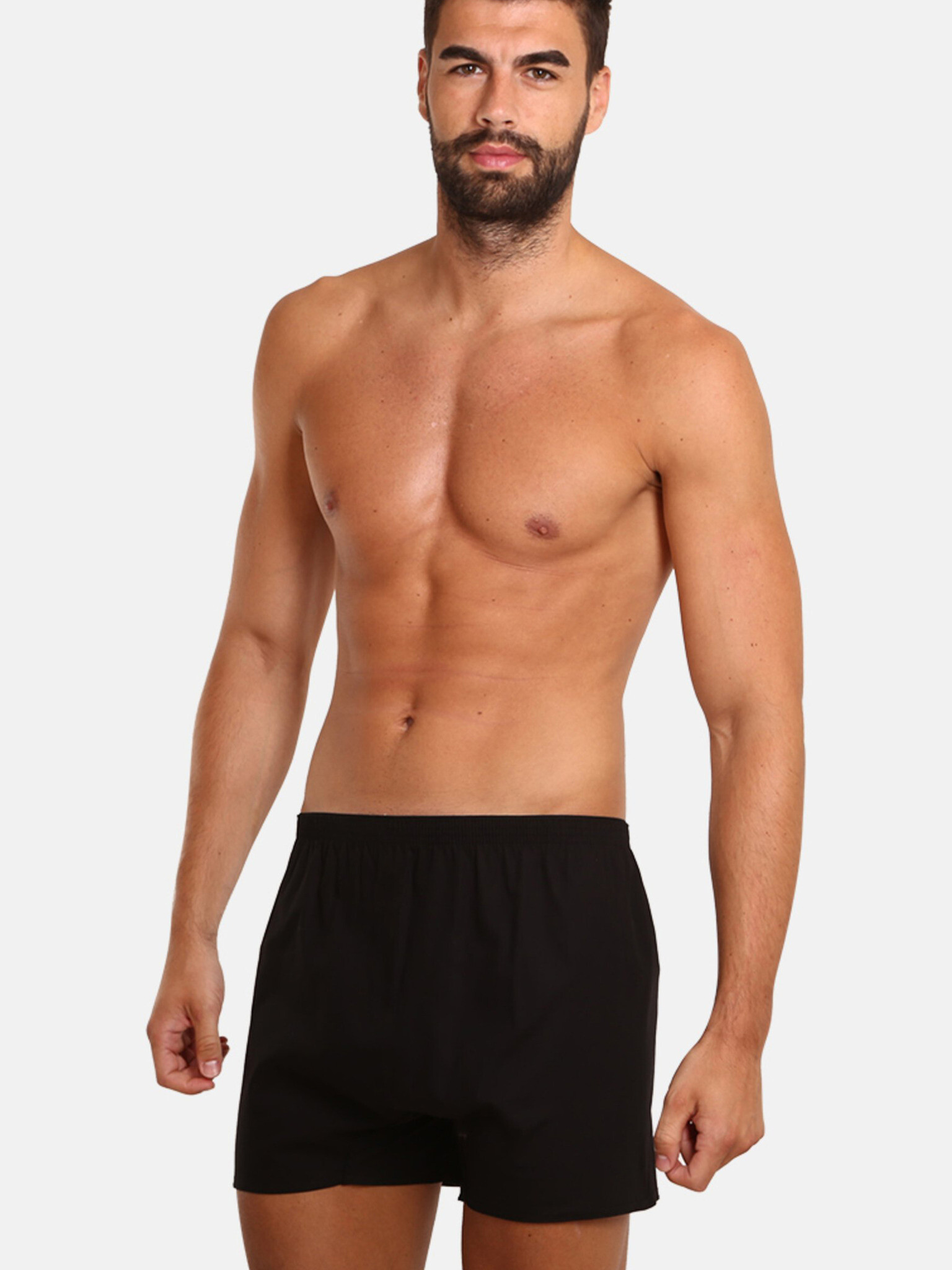 Nedeto Boxer shorts 3 pcs Black - Pepit.gr