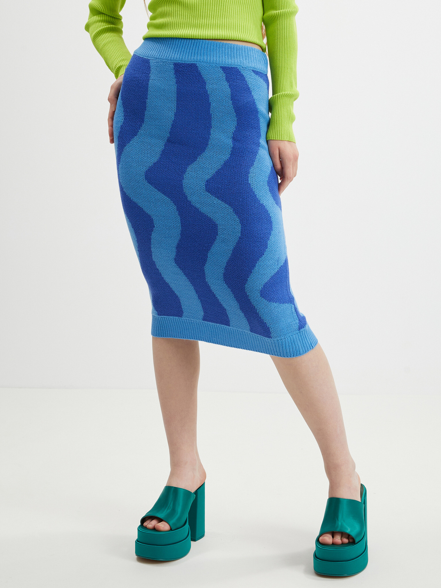 Noisy May Cosmic Skirt Blue - Pepit.gr