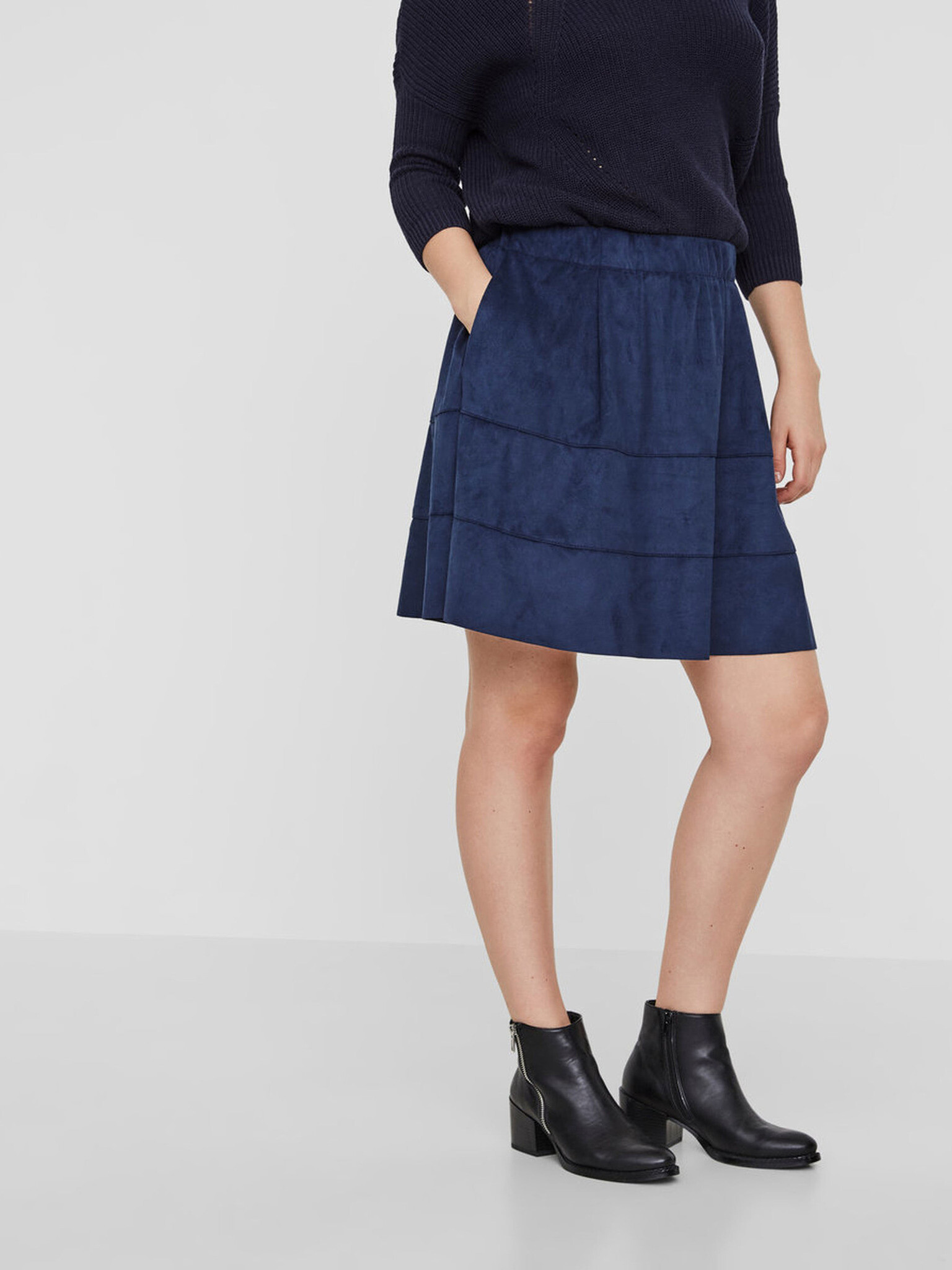 Noisy May Lauren Skirt Blue - Pepit.gr