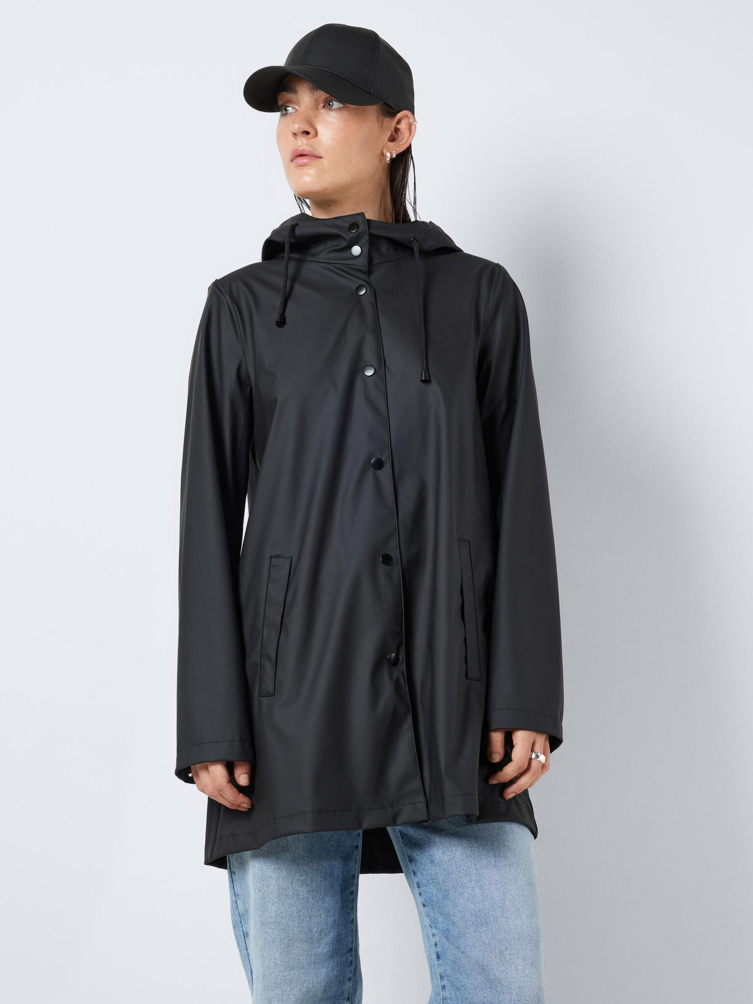 Noisy May Sky Coat Black - Pepit.gr